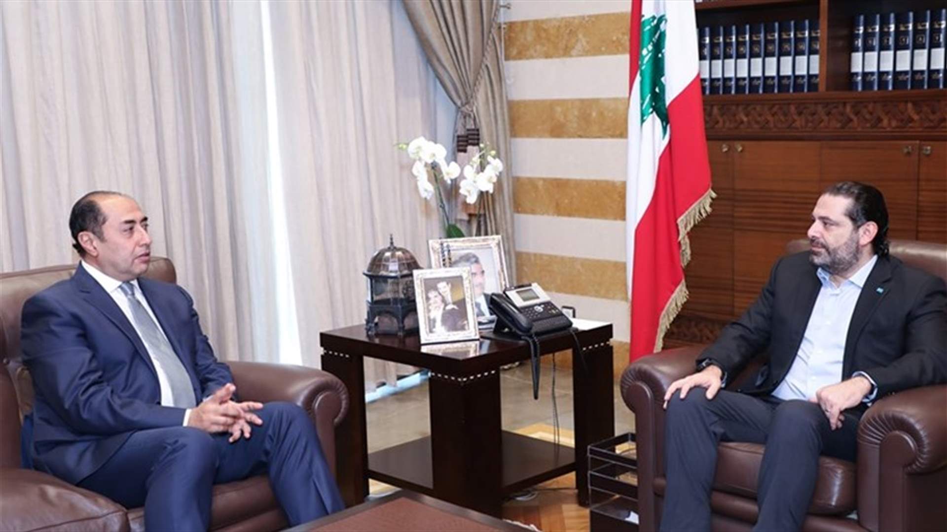 زكي بعد لقاء الحريري: نحن هنا للمساعدة ونأمل في إيجاد مخرج للوضع المقلق