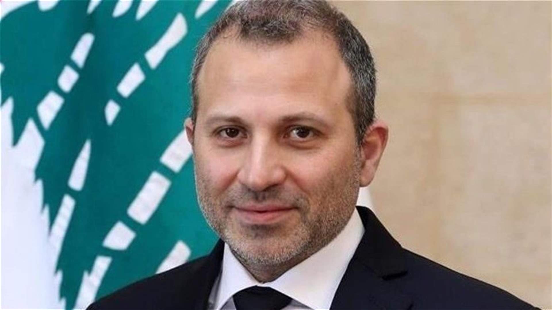 Bassil: Strong Lebanon bloc inked bill to disclose bank account activities