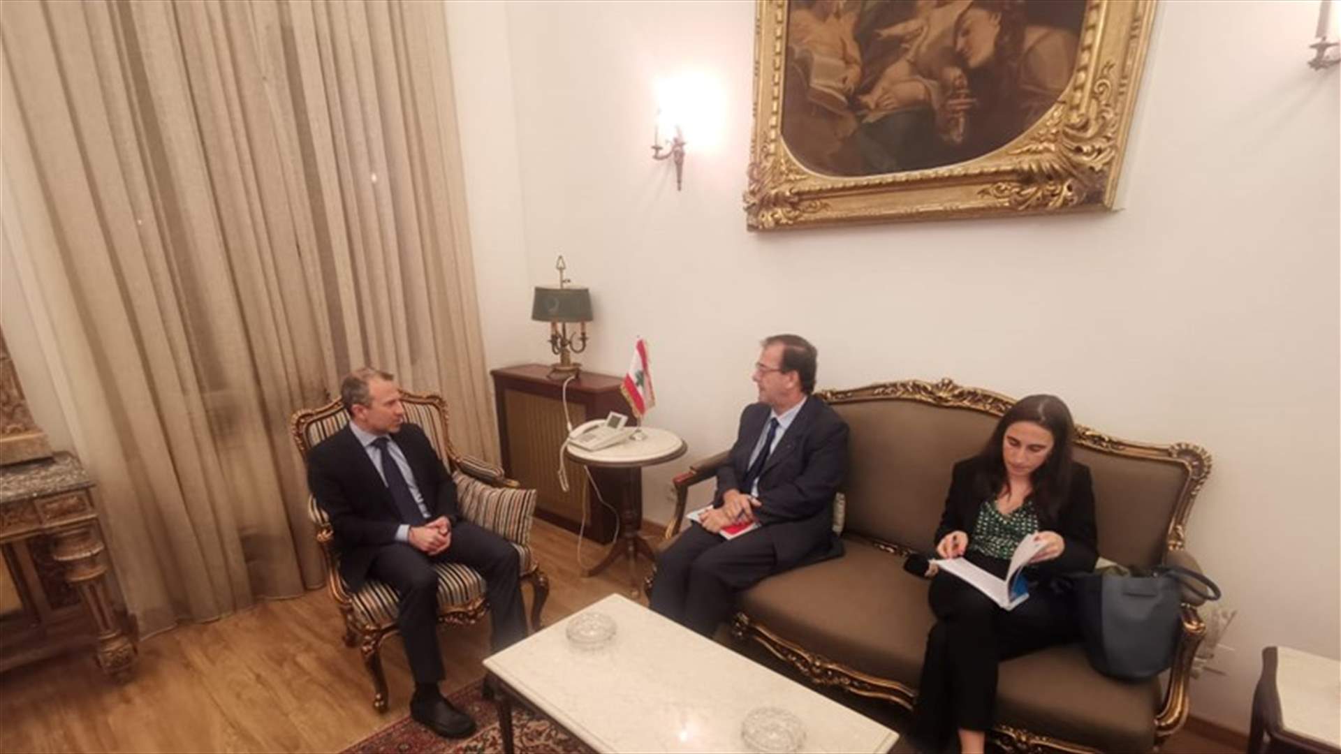 Details on Bassil’s meeting with French ambassador and UN Special Coordinator for Lebanon