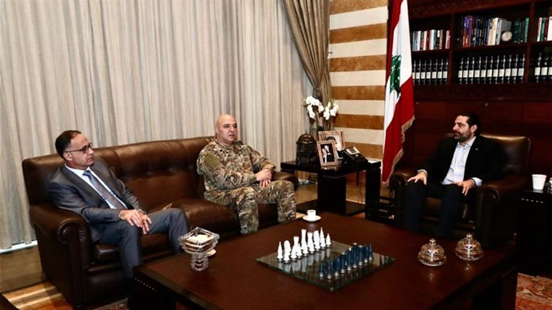 PM Harri meets with LAF commander
