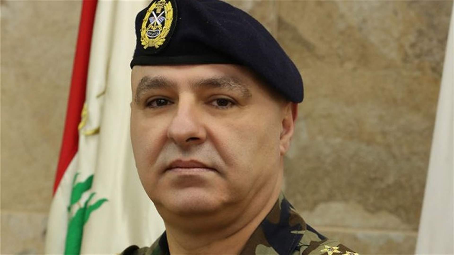 لقاء بين قائد الجيش وسلامة