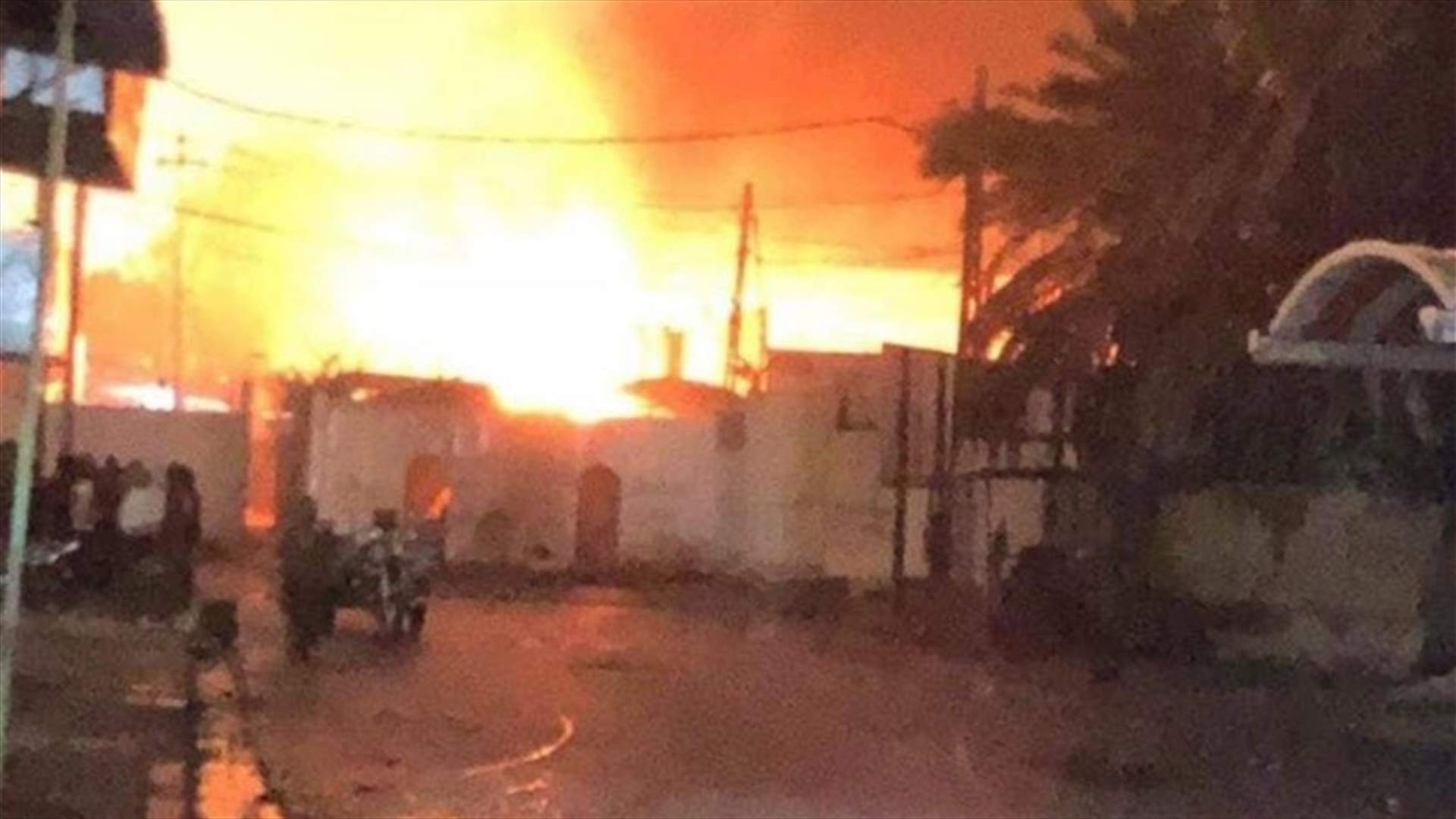 من جديد... احراق القنصلية الإيرانية في النجف