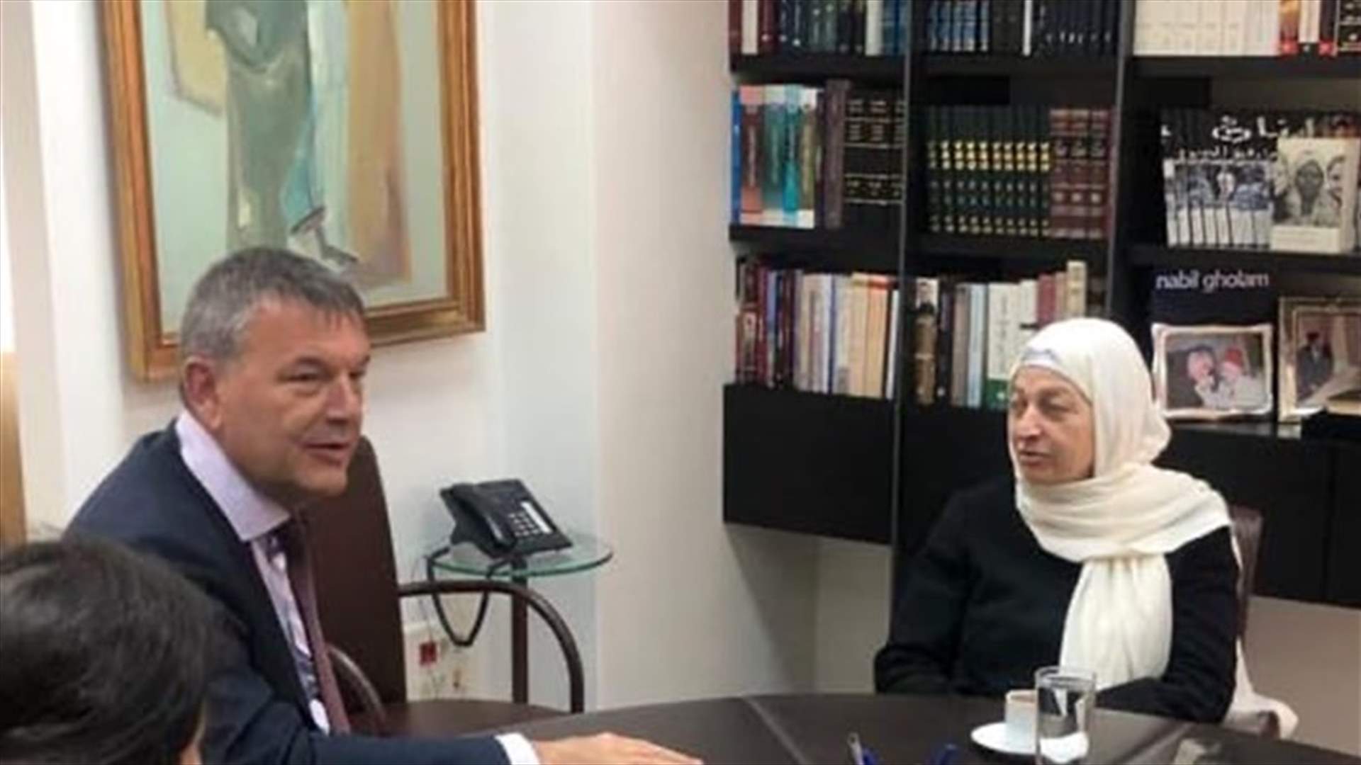 الحريري التقت لازاريني وهذا ما تم عرضه