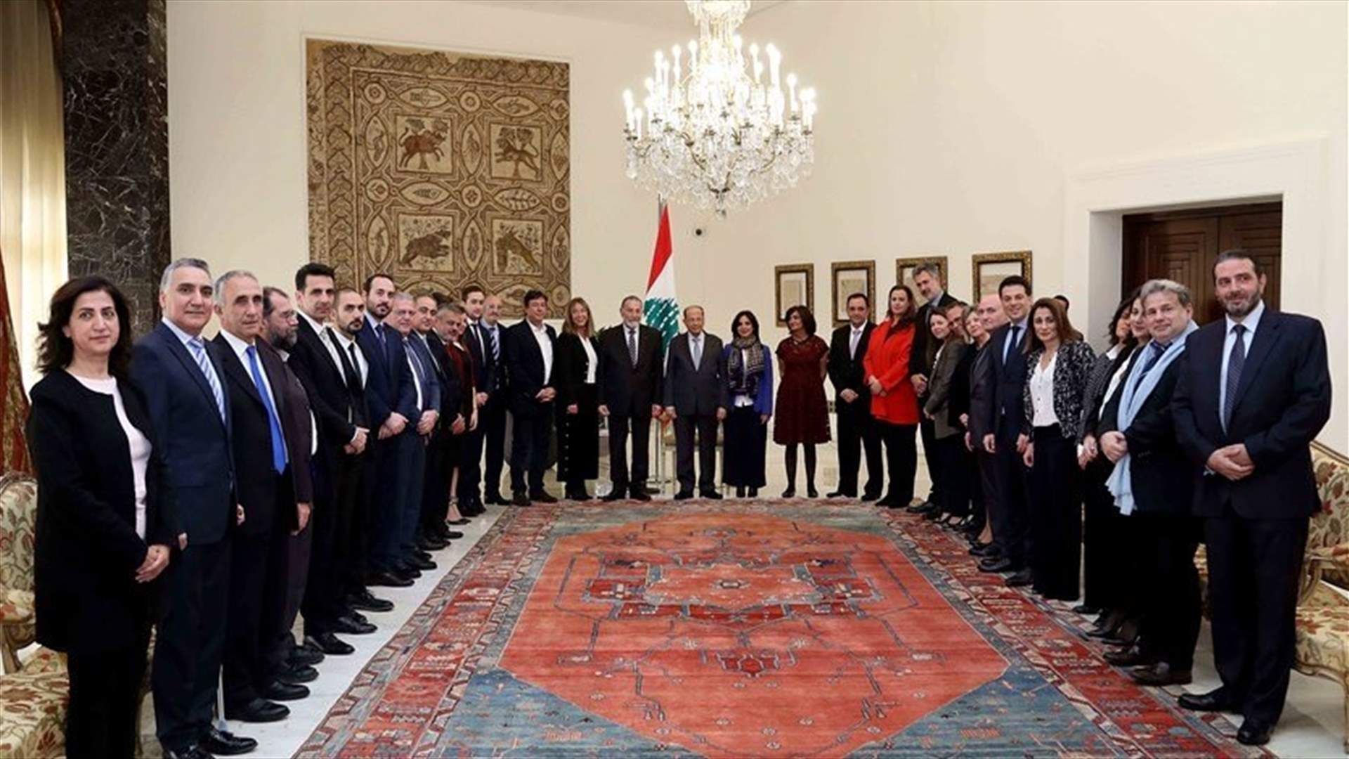 President Aoun says coming days will bring positive developments