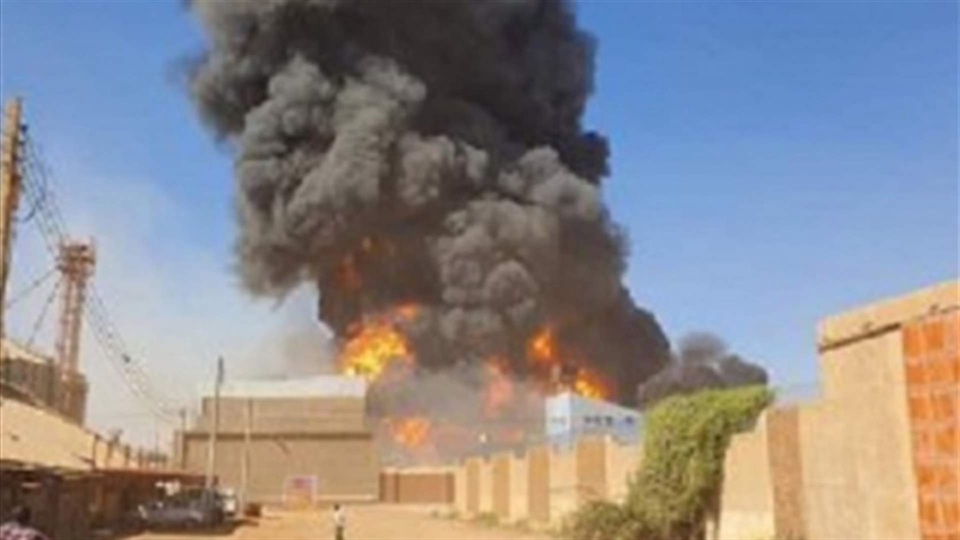 سقوط قتلى في حريق مصنع سيراميك في السودان