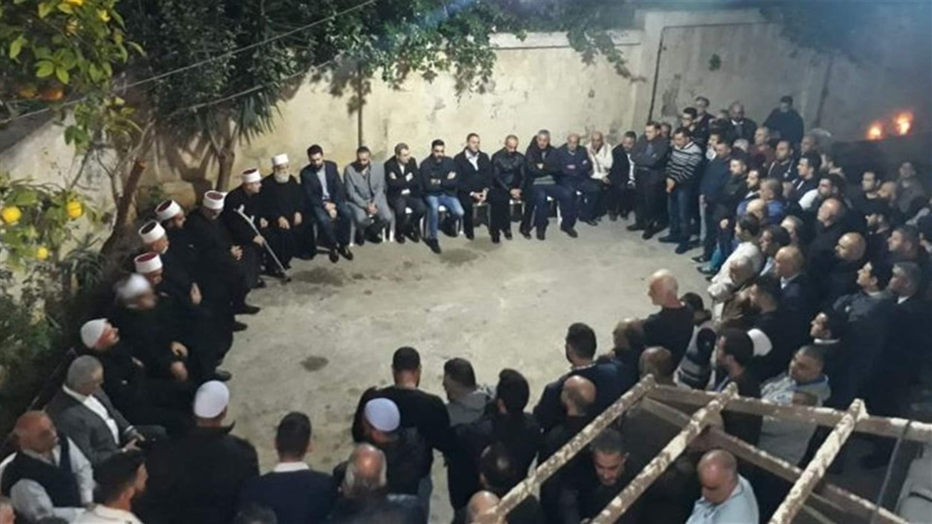 تيمور جنبلاط زار عائلة الشهيد ابو فخر في الشويفات