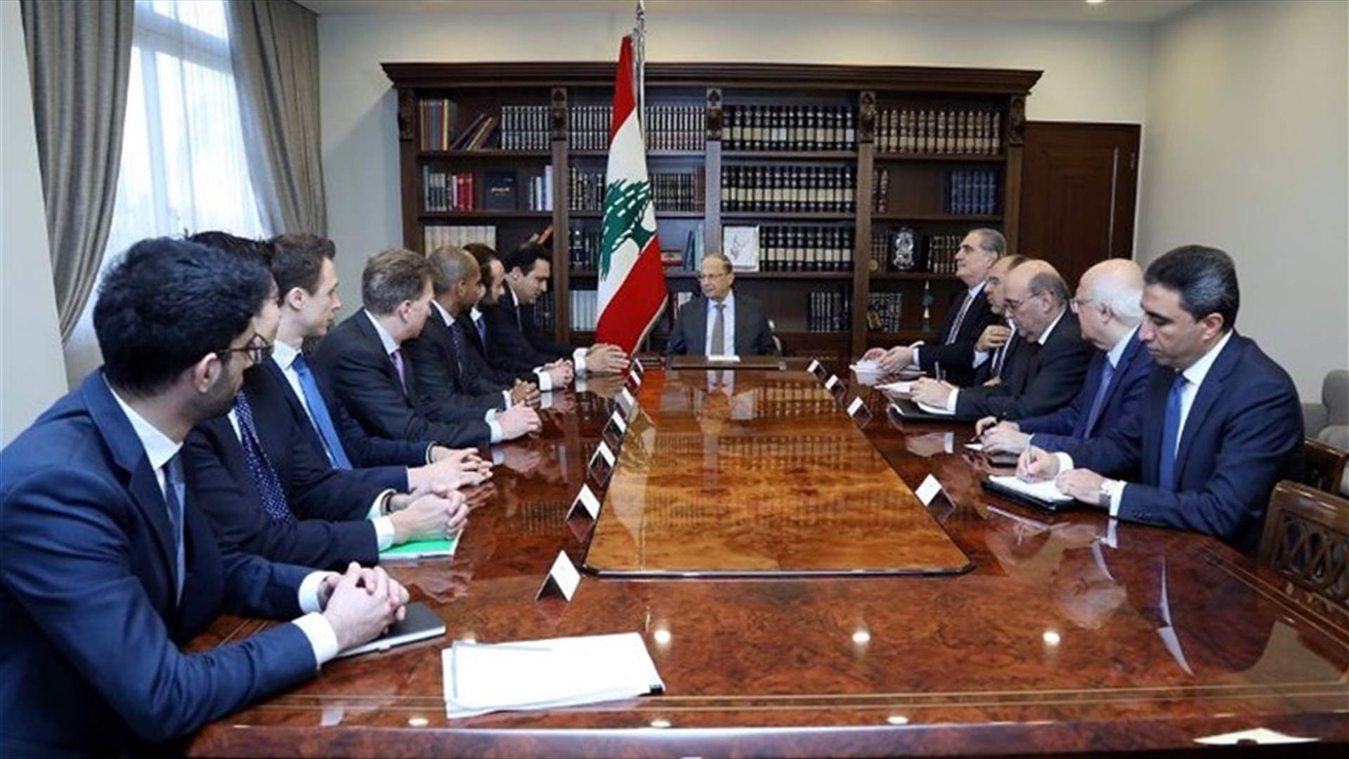 عون استقبل وفدا من مؤسسات مالية واستثمارية عالمية