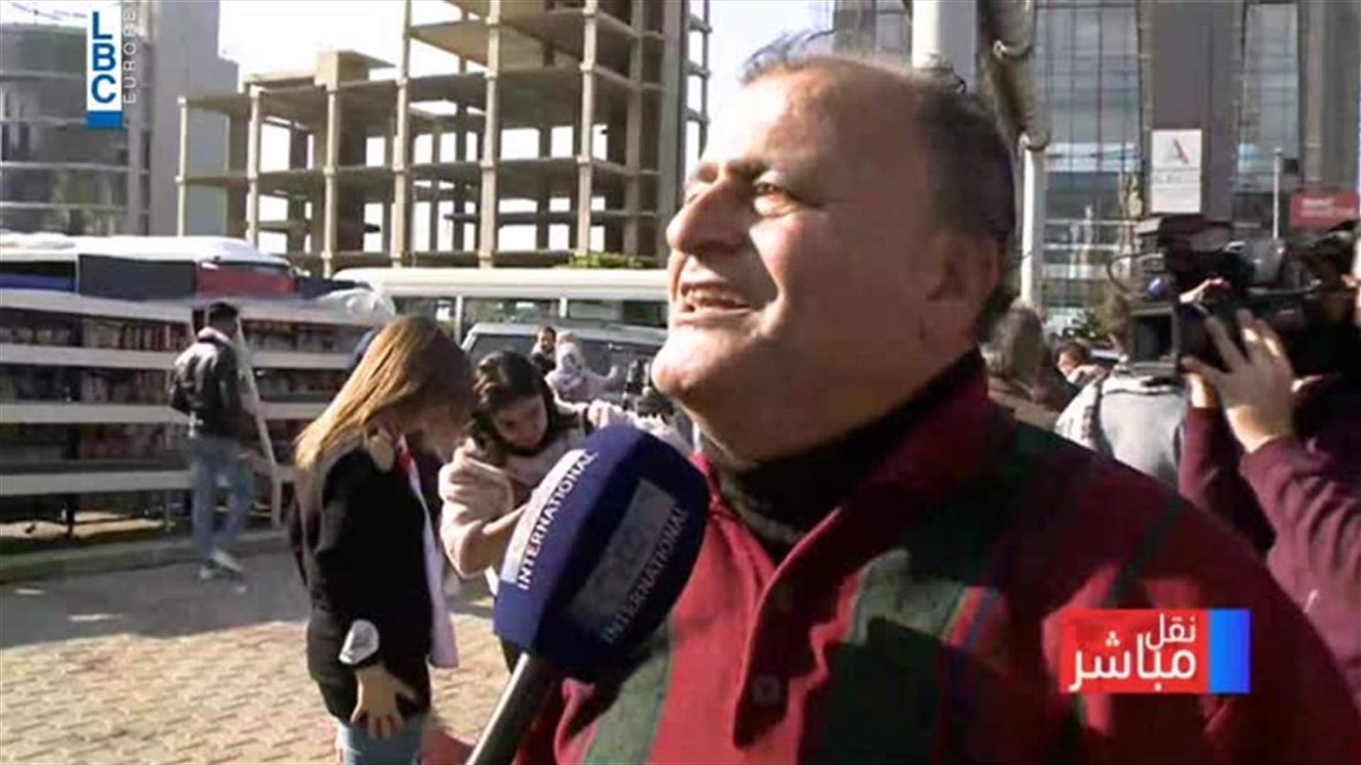 قافلة الثورة وصلت إلى جل الديب (فيديو)