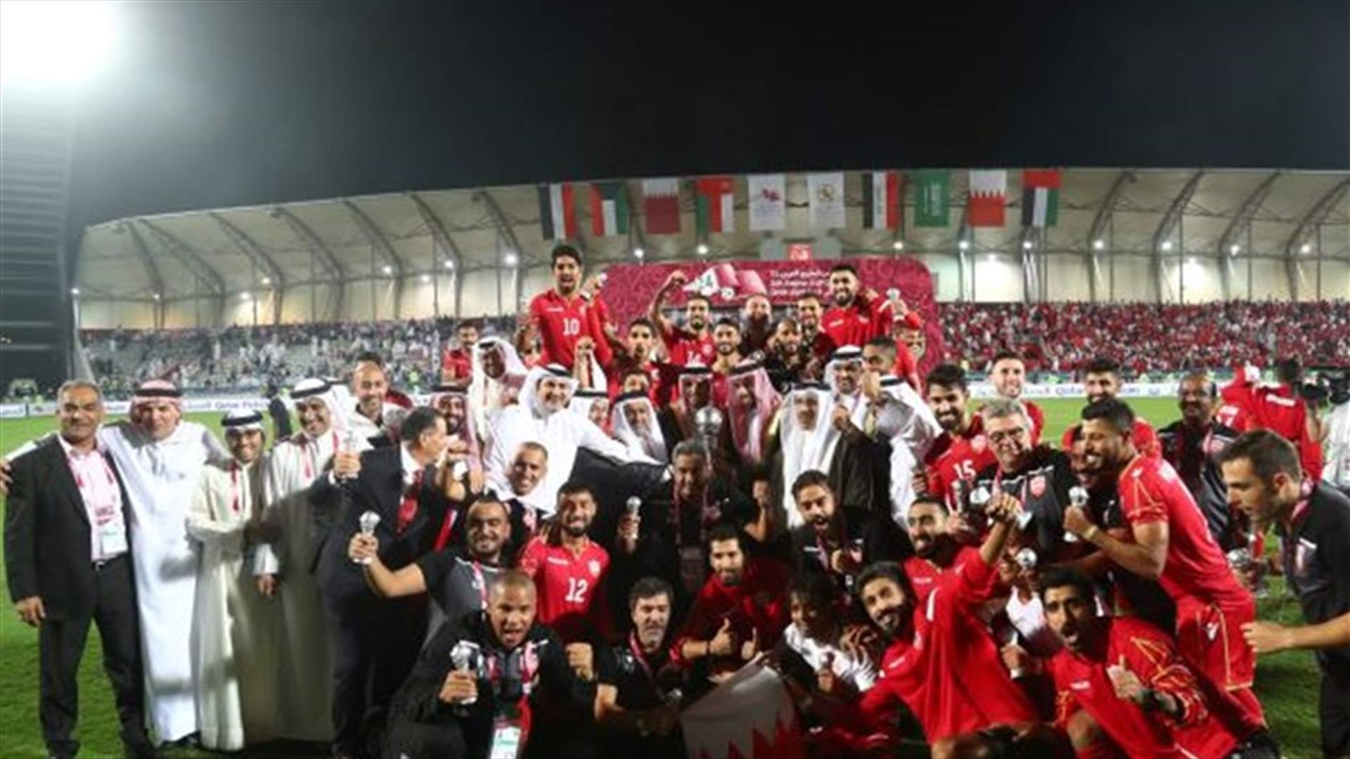 البحرين تتوج بلقب كأس الخليج الـ24 بكرة القدم