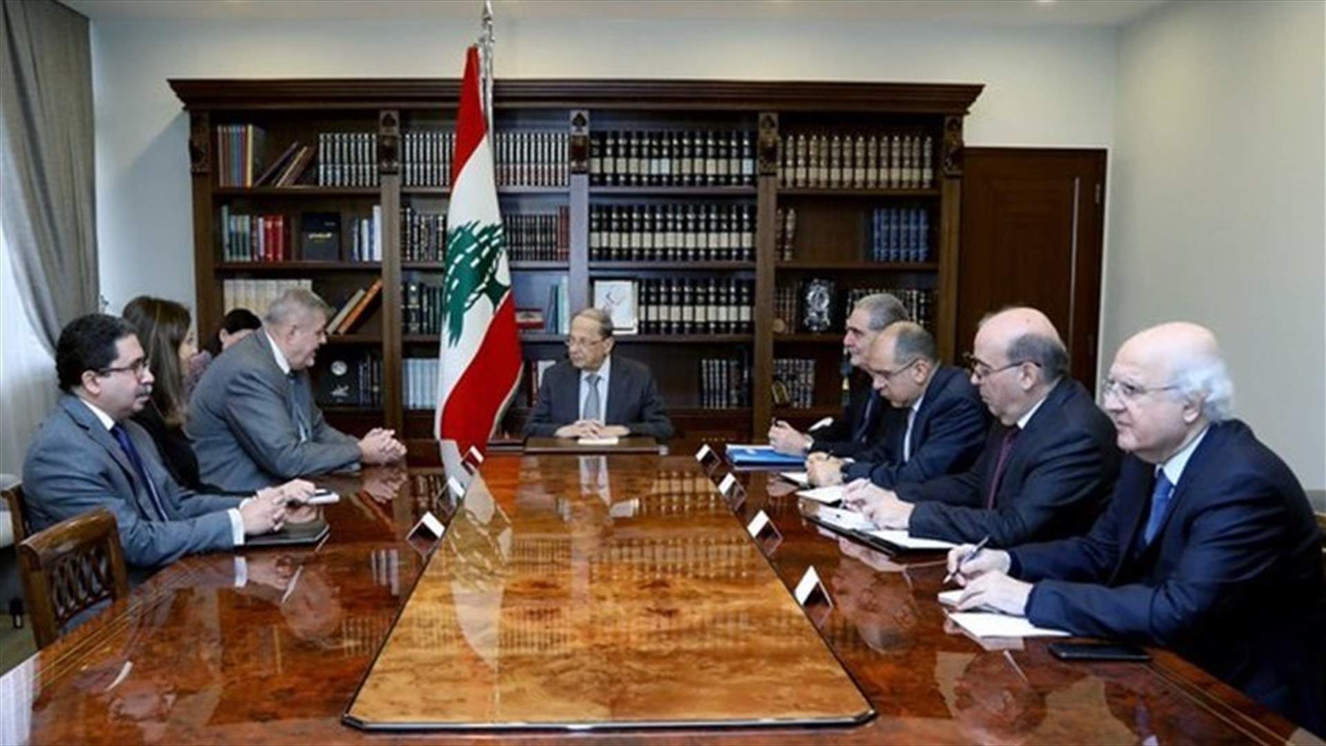 Aoun meets with UN’s Kubis, discusses preparations for Paris conference on Lebanon