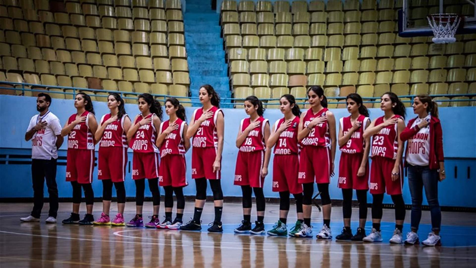 لبنان وسوريا اليوم على لقب غرب اسيا للسيدات تحت الـ16 عاماً