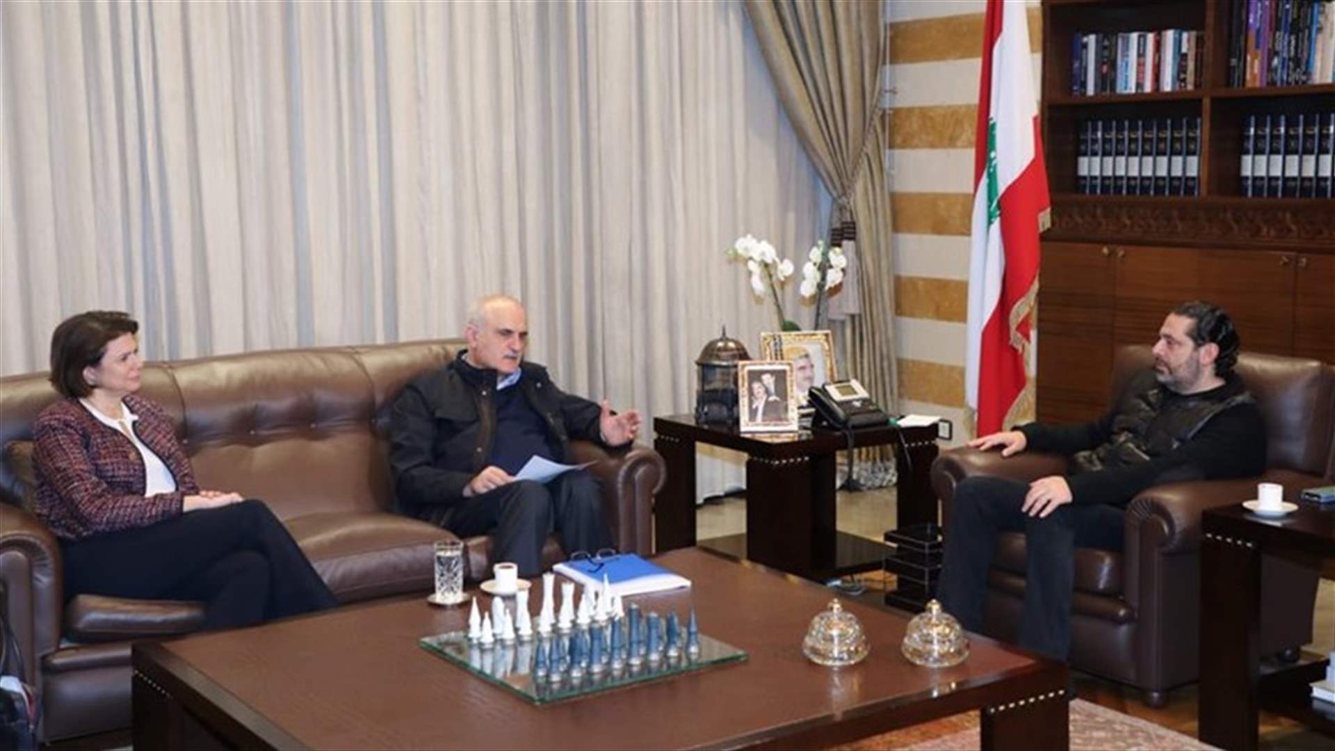 الحريري اجتمع بالحسن وخليل... إليكم التفاصيل