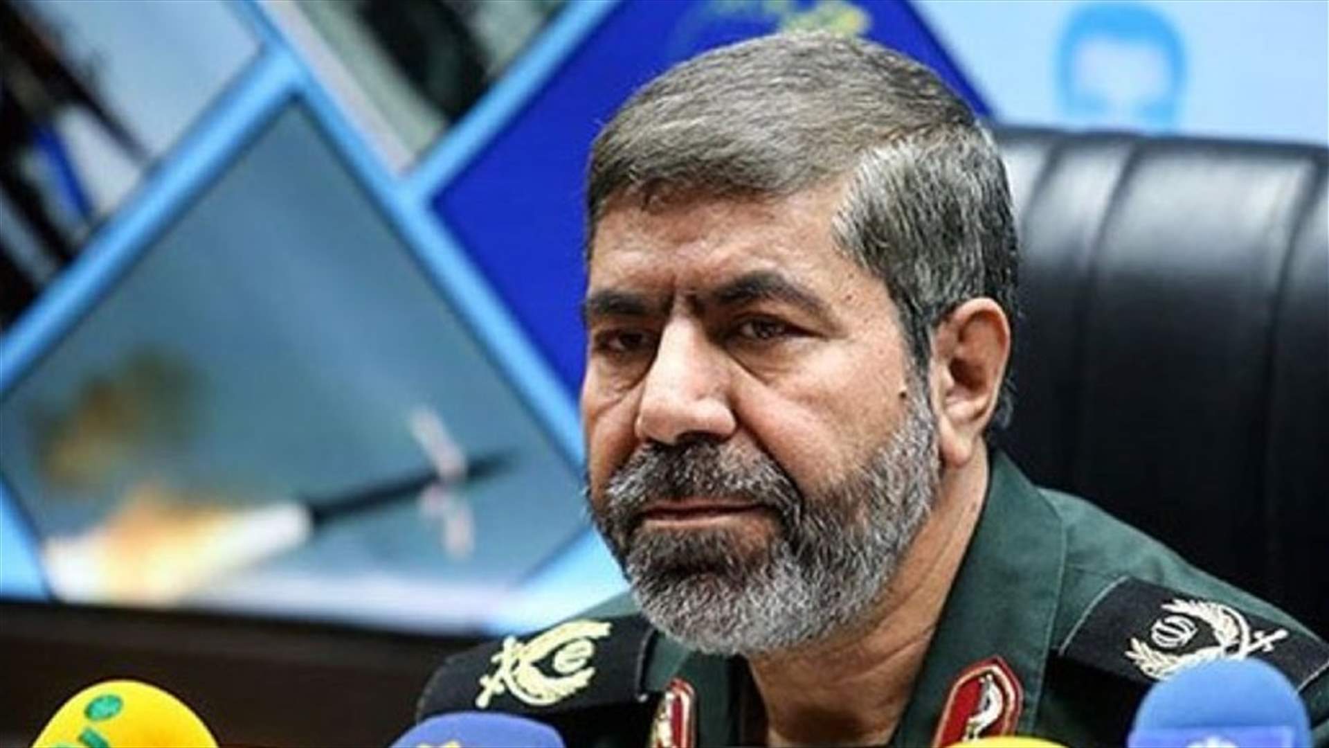 المتحدث باسم الحرس الثوري: تصريحات قرباني التي تطرق فيها للبنان جرى تحريفها
