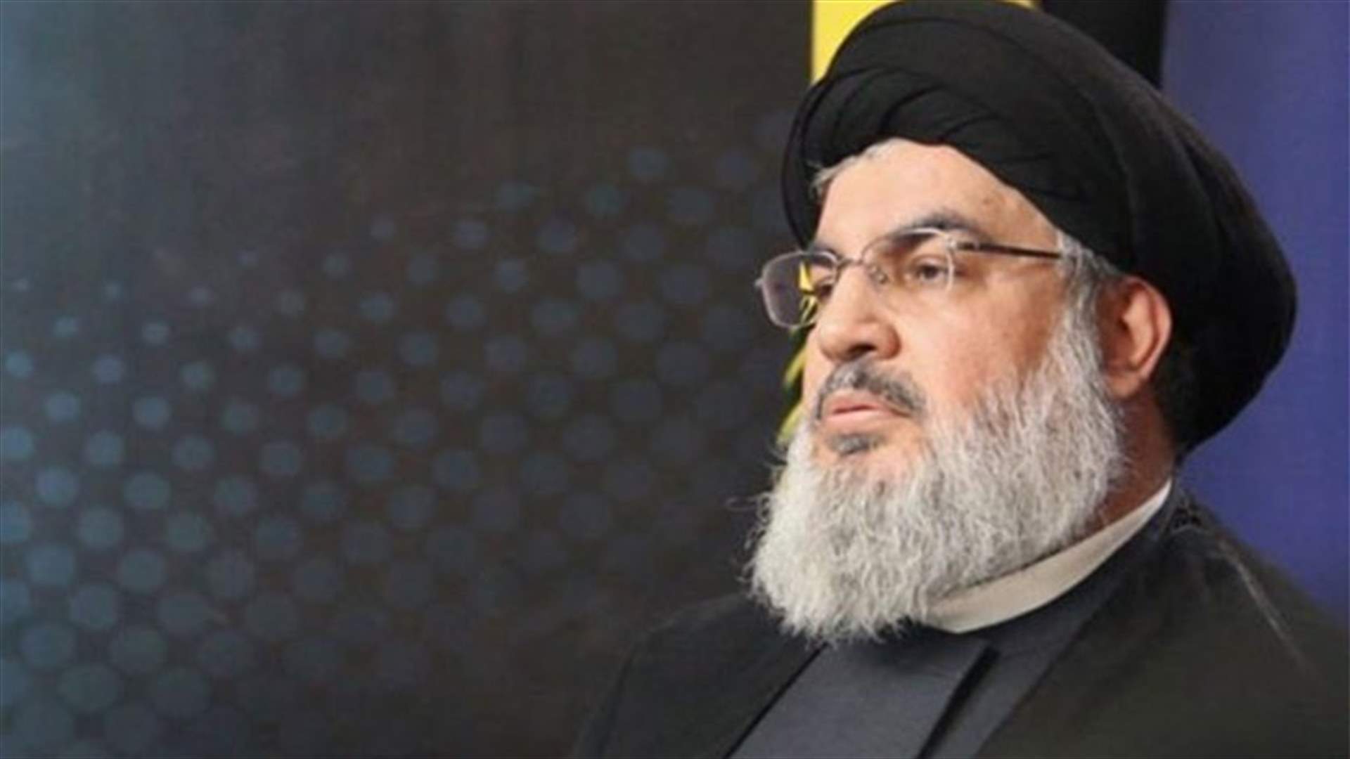 Nasrallah to deliver speech on Friday