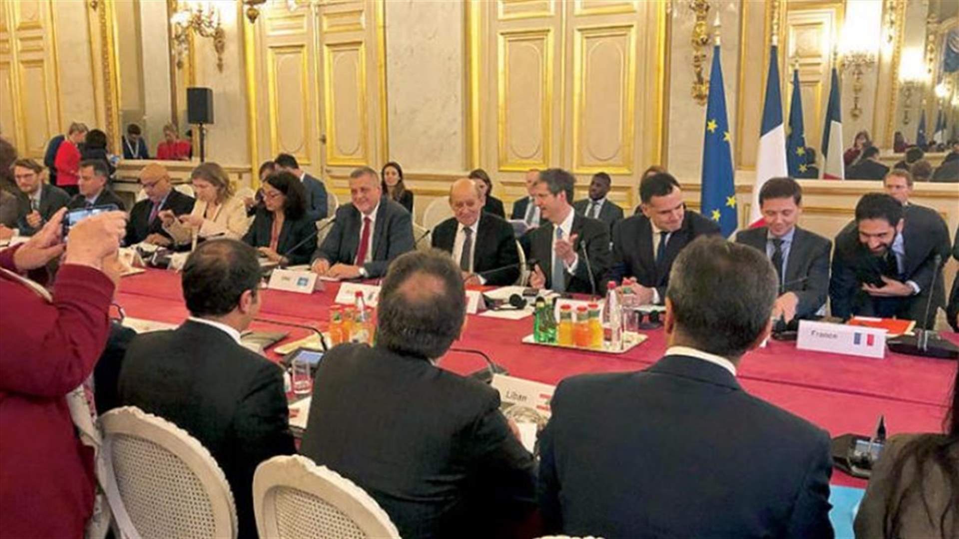 مصادر لـ&quot;الشرق الأوسط&quot;: المتكلمون في اجتماع باريس سجلوا حاجة لبنان لاعتماد الشفافية السياسية والاقتصادية