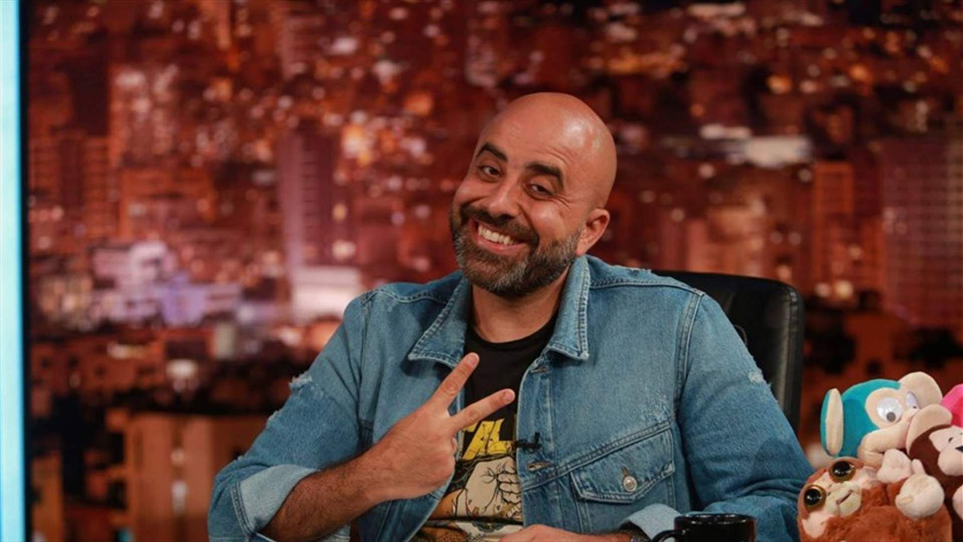 هشام حداد يحتفل بعيد ميلاد "البطل" (صورة)
