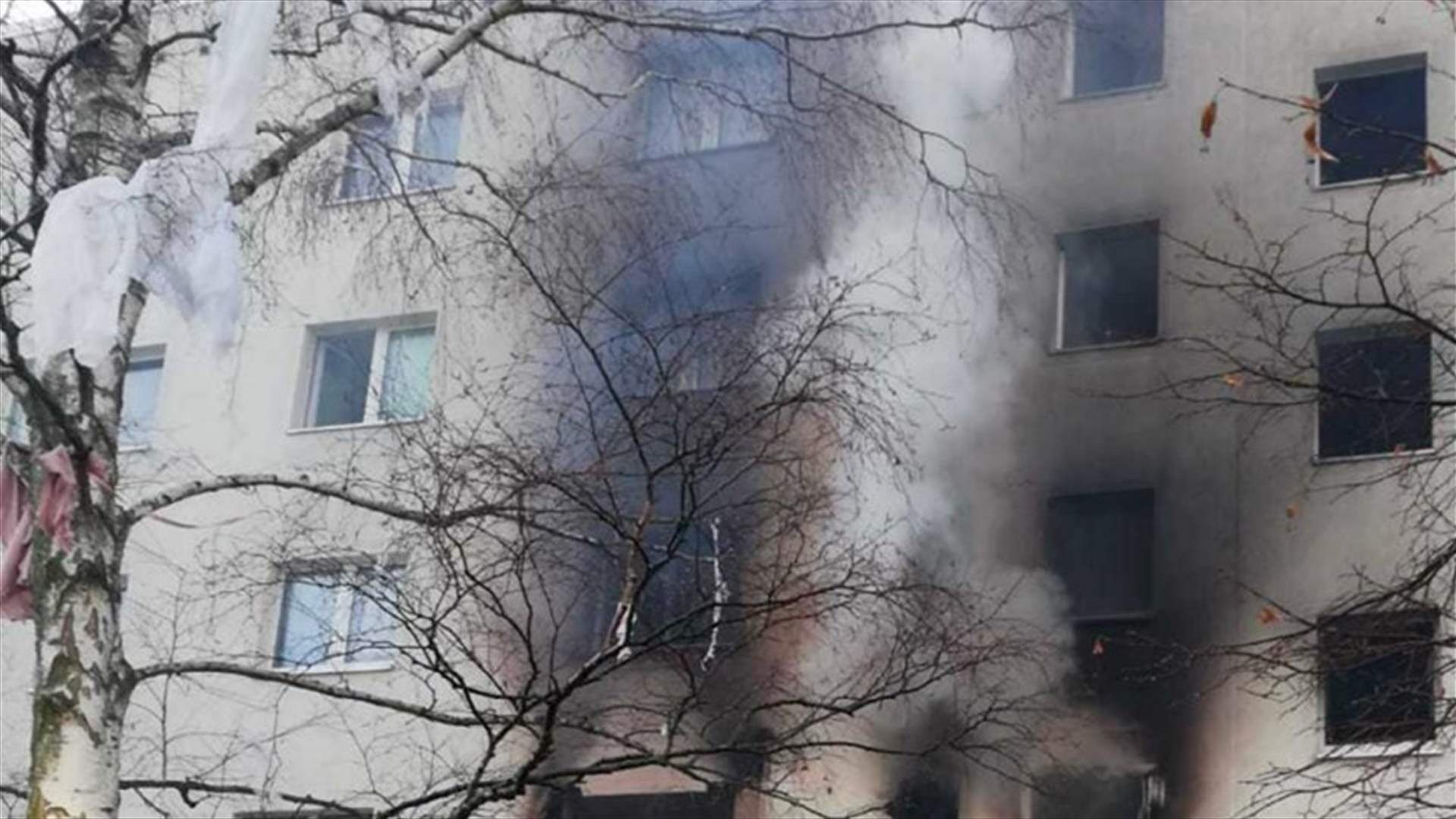 سقوط قتيل وجرحى بانفجار داخل مبنى سكني في بلانكنبرج شرق ألمانيا (صورة)