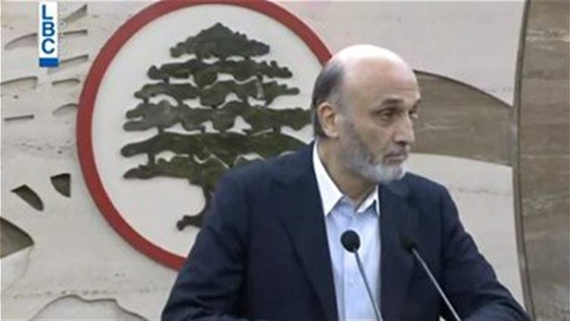 Geagea: Solution relies in formation of a government made of independent experts