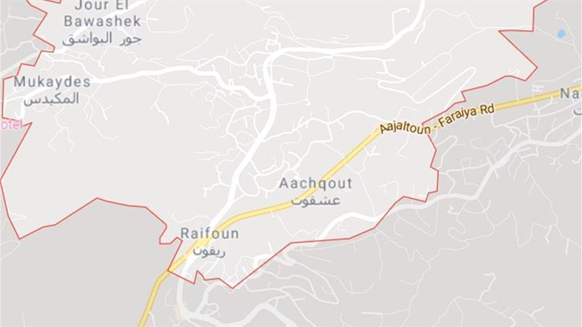 إنقاذ مواطن أصيب بالاختناق إثر حريق في أحد مطاعم عشقوت