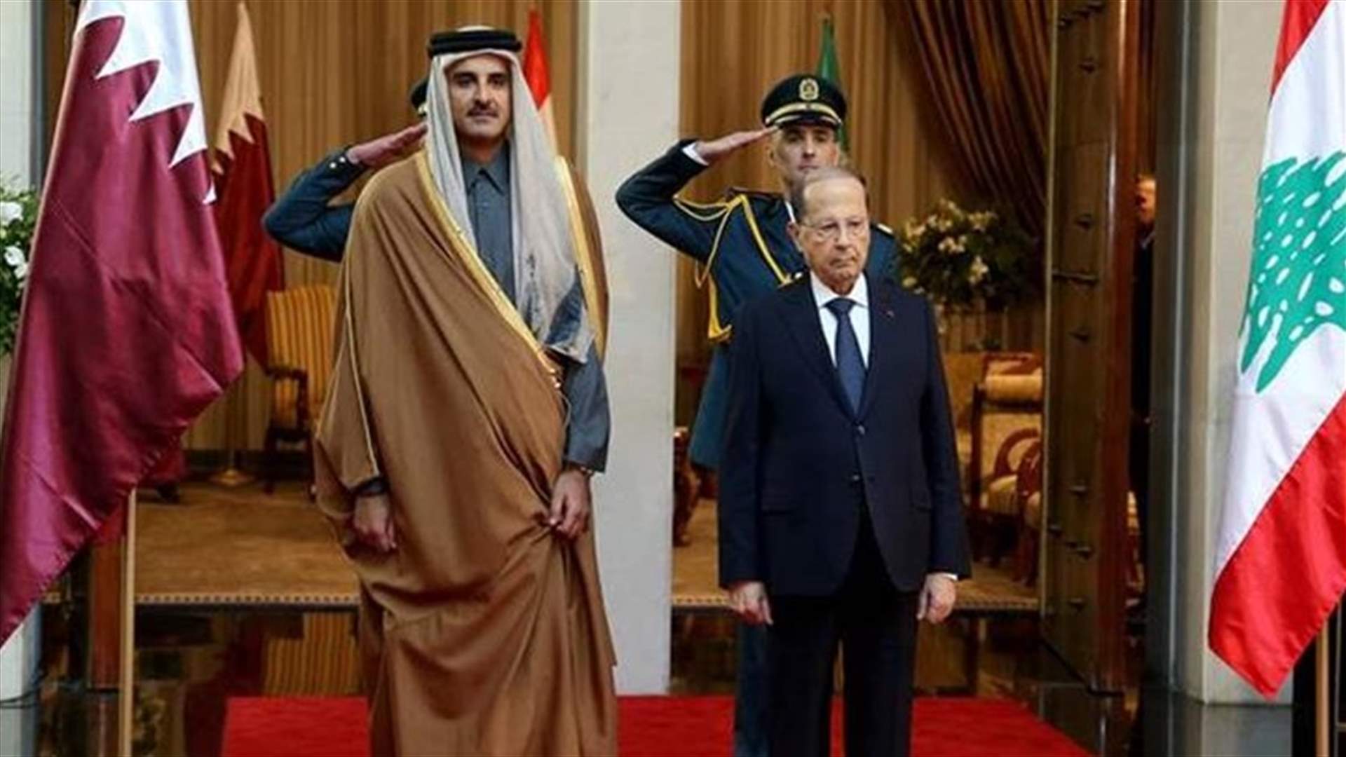 اتصال بين الرئيس عون وأمير قطر... هذا ما تمت مناقشته