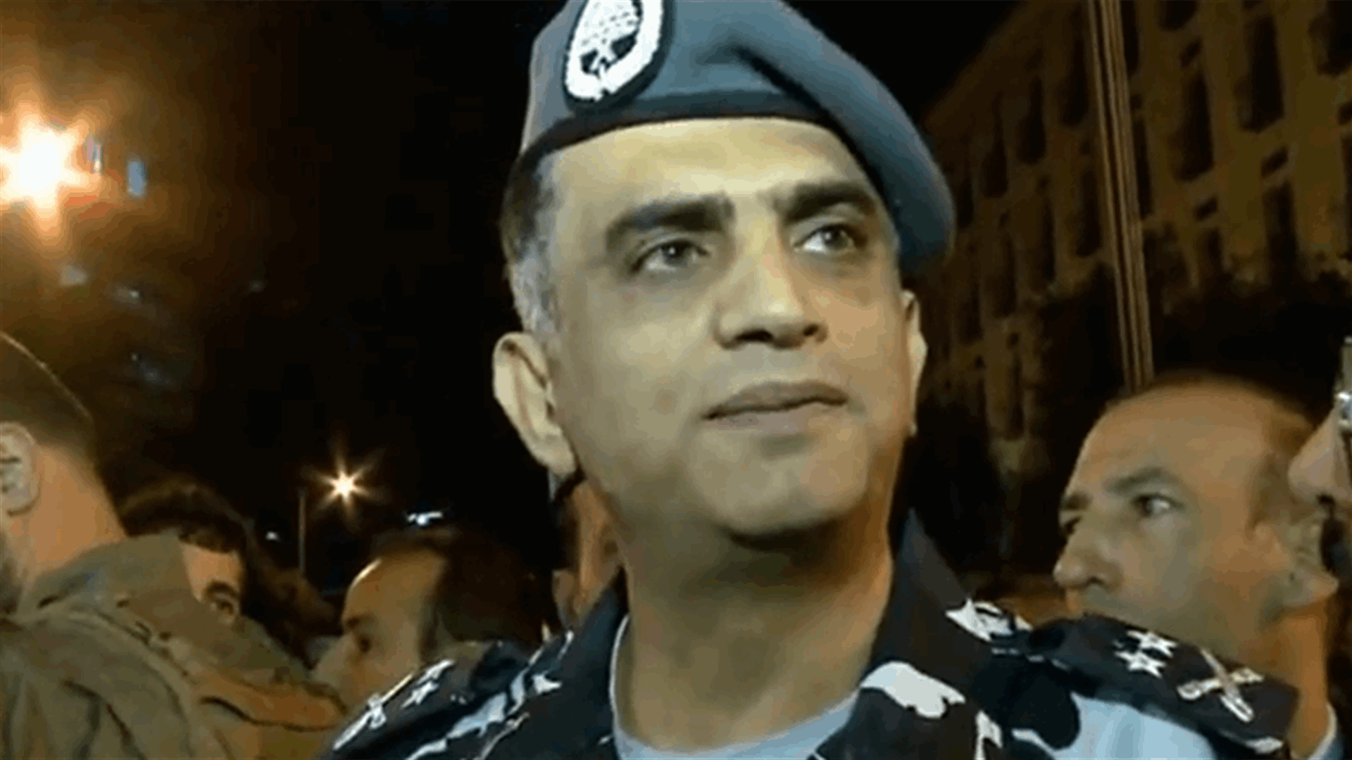 Maj. Gen. Othman from central Beirut: Attacks against security forces unacceptable (Video)