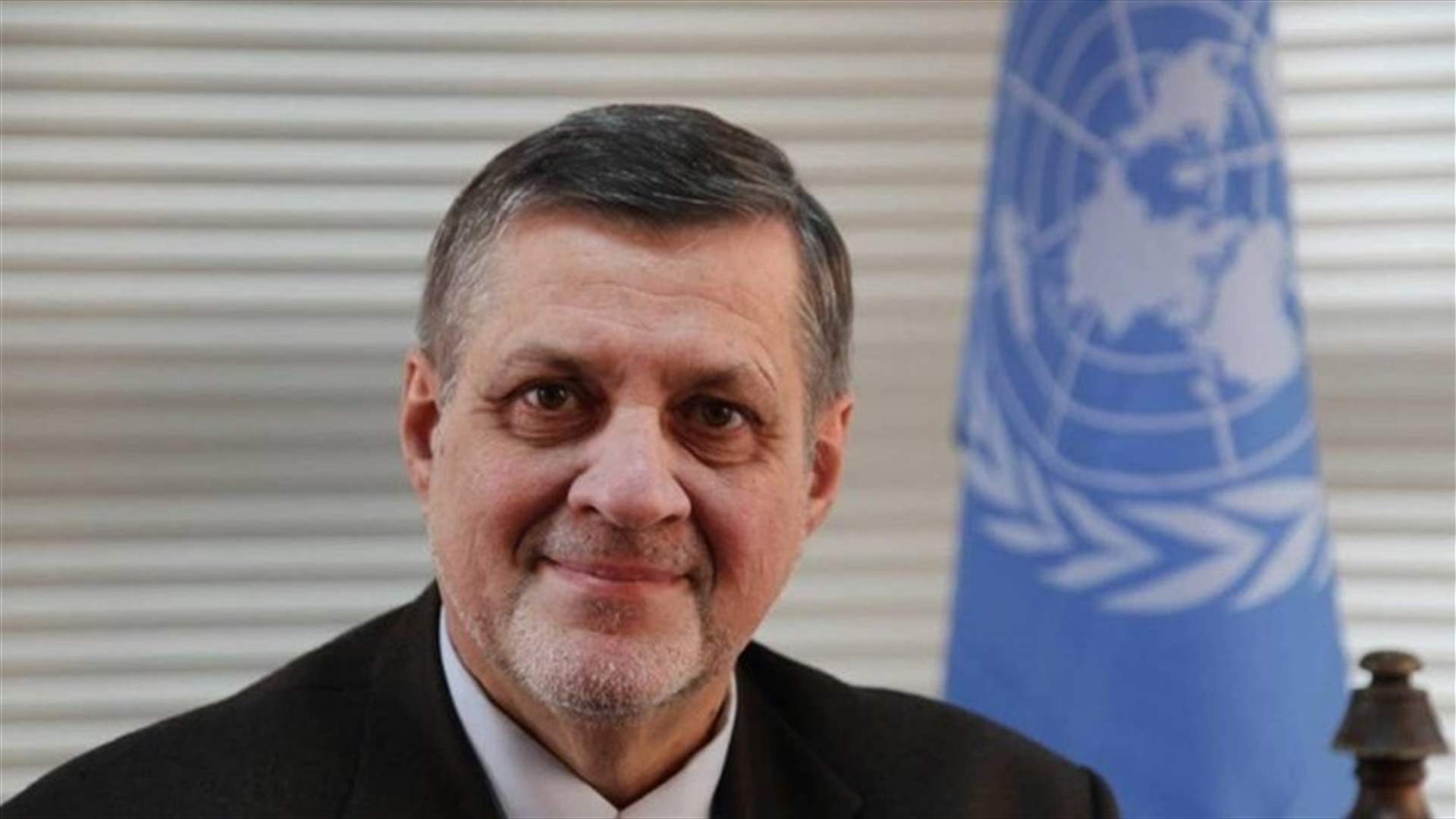 UN’s Jan Kubis calls for formation of a credible, competent and inclusive government