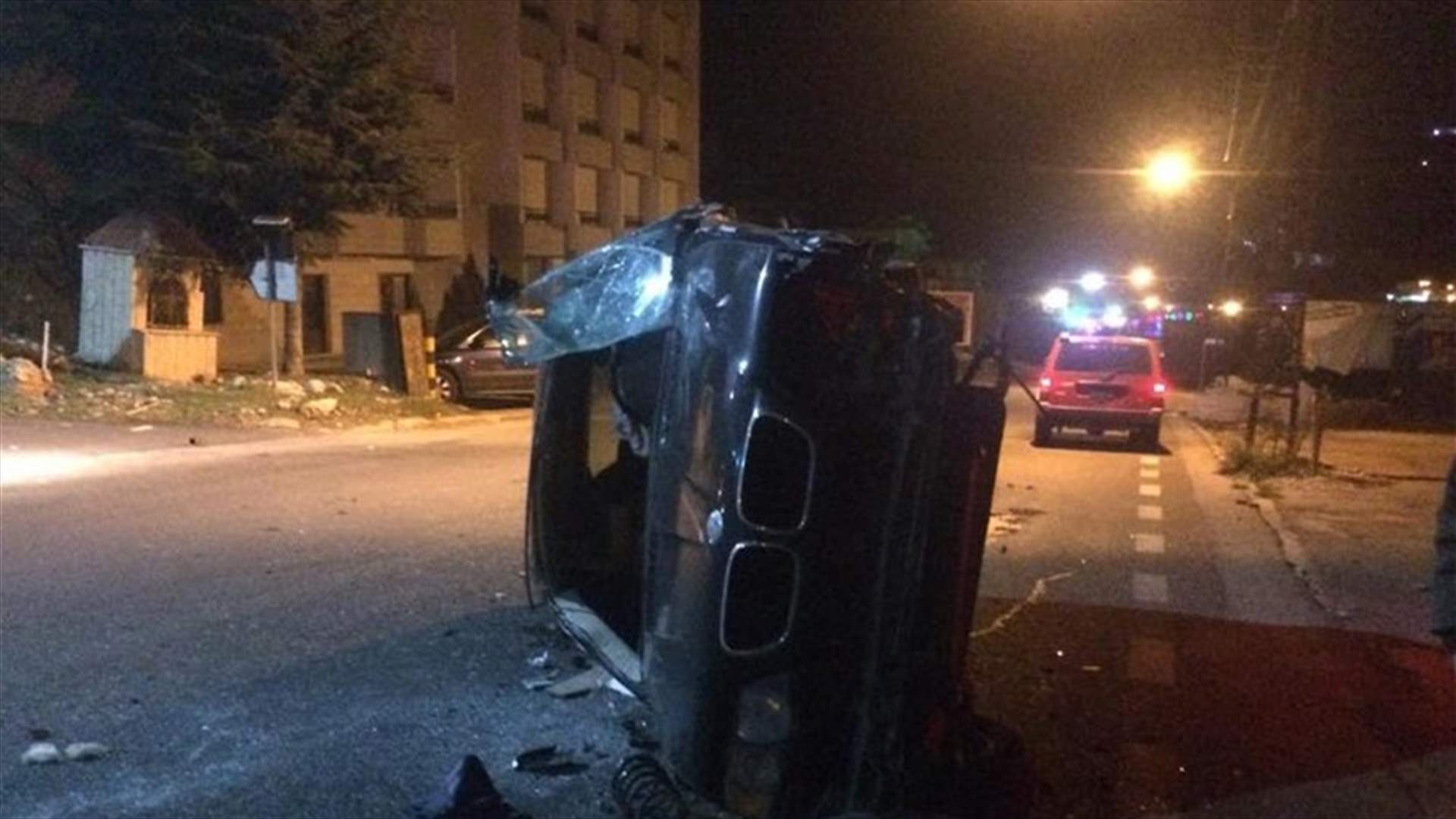 اصابات بحادث مروع في فيطرون (صوَر)