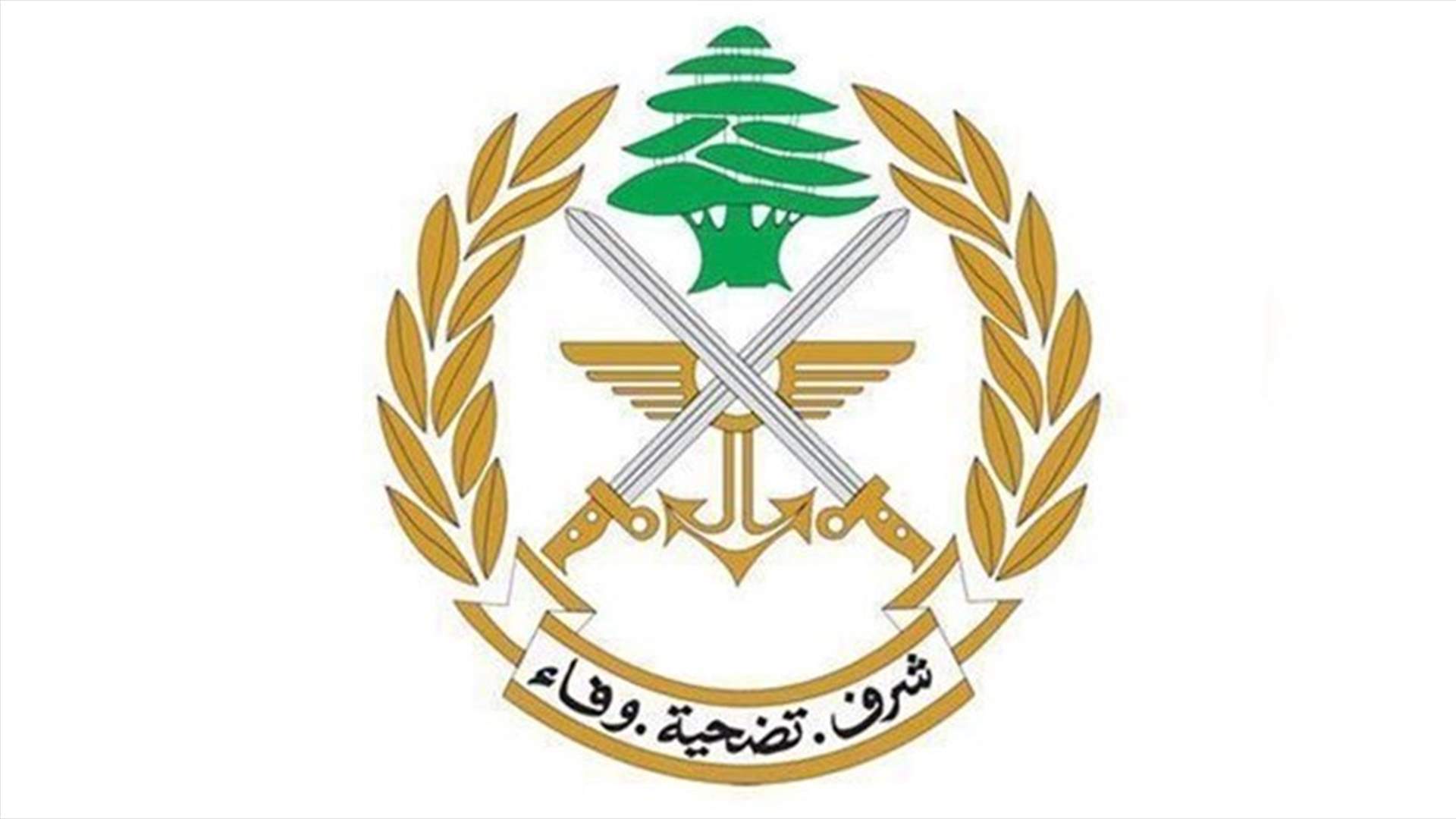 بيان صادر عن قيادة الجيش بشأن تحليق طوافة عسكرية بريطانية فوق البلوك 9