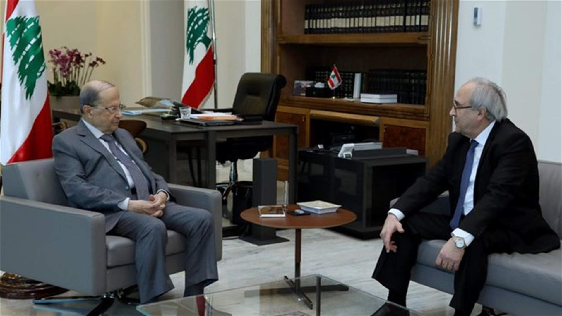 اوضاع القضاء بين الرئيس عون وسرحان