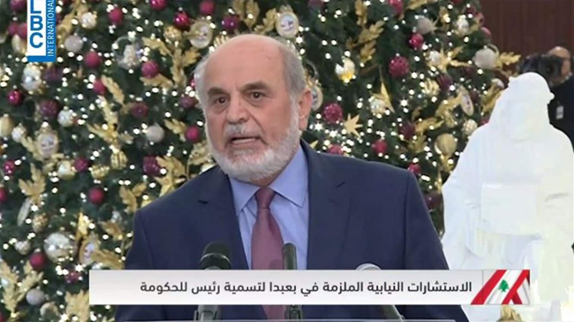 الكتلة القومية الاجتماعية: سمّينا حسان دياب لرئاسة الحكومة
