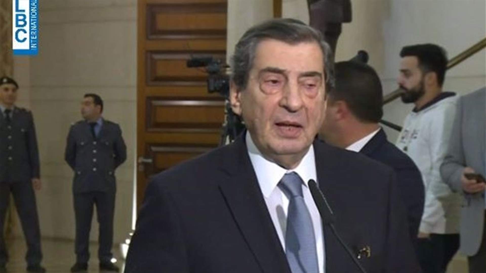 Al-Ferzli meets with Diab, calls for swift formation of a new government