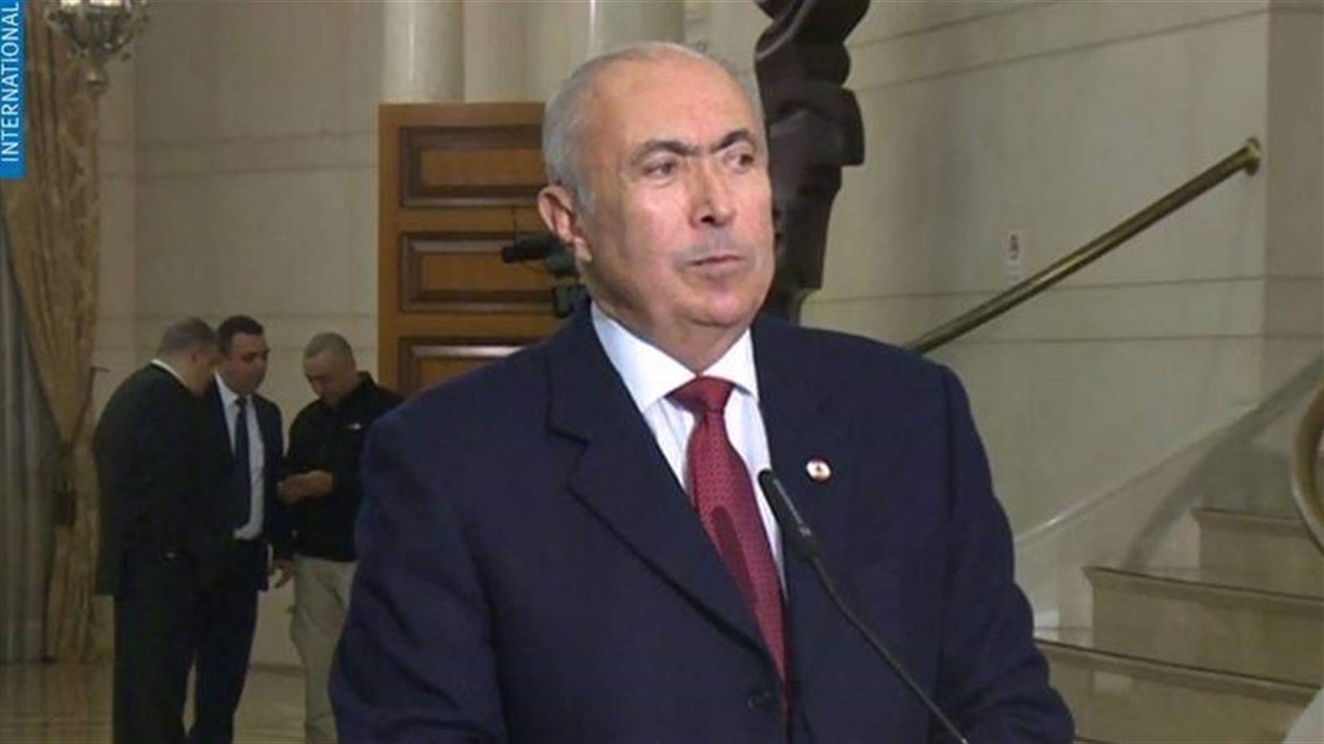 Makhzoumi says after meeting with Diab that he stressed the need to end corruption