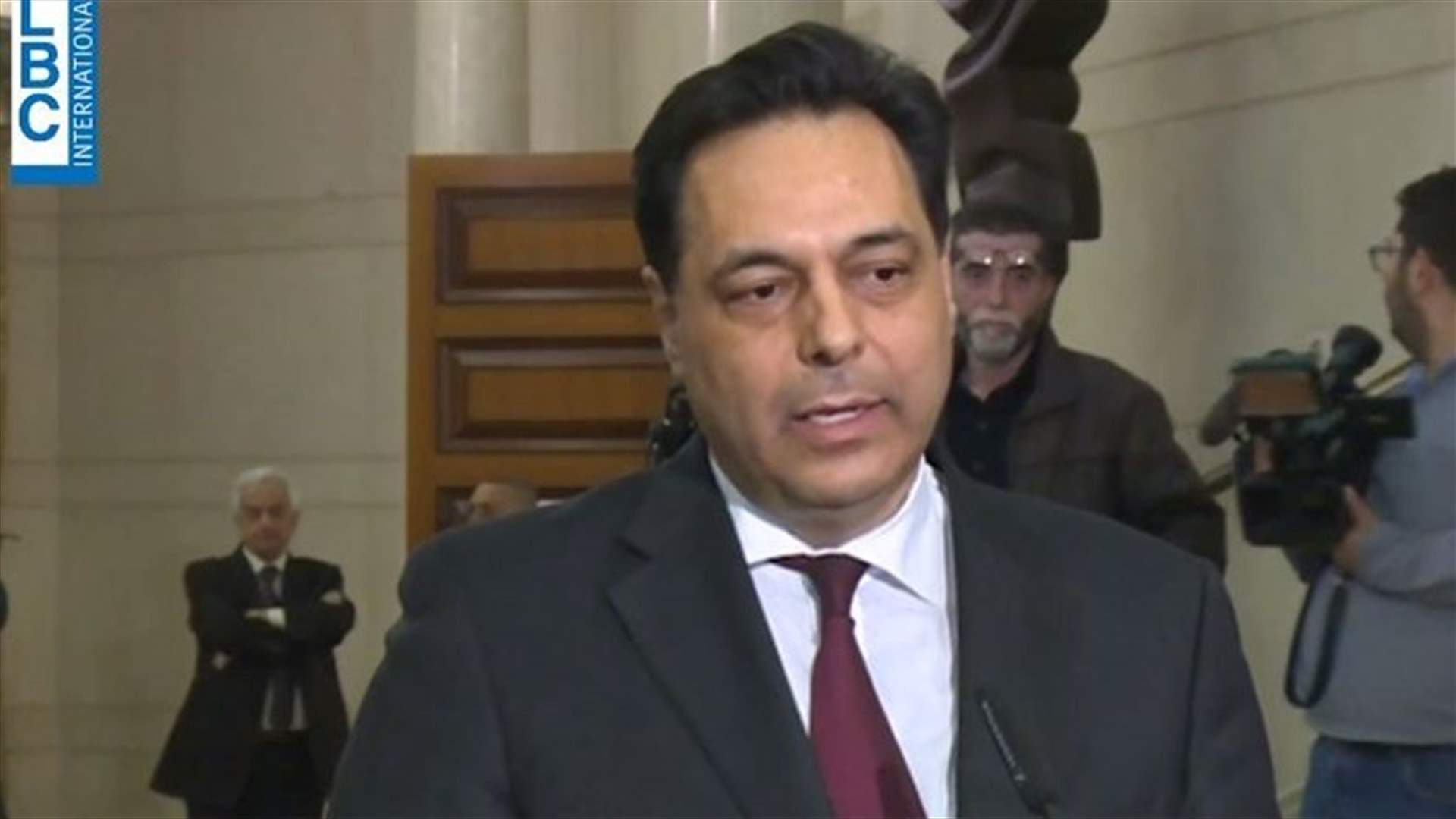 Diab after consultations: My cover is being independent, Lebanon needs independent ministers
