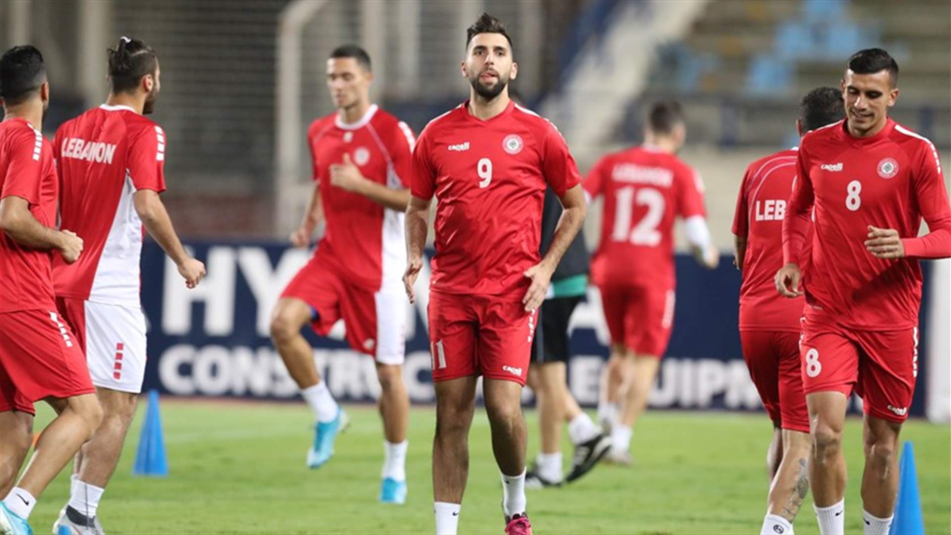 منتخب لبنان لكرة القدم يستأنف تمارينه