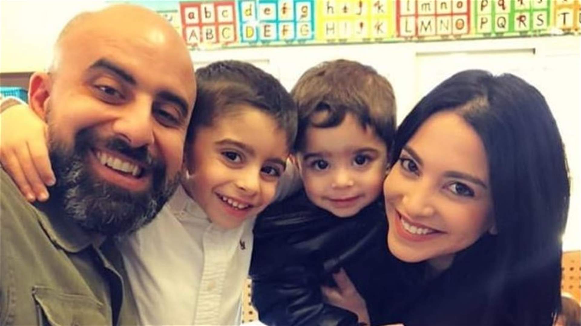 هشام حداد بصورة عائلية تنقل روح الميلاد