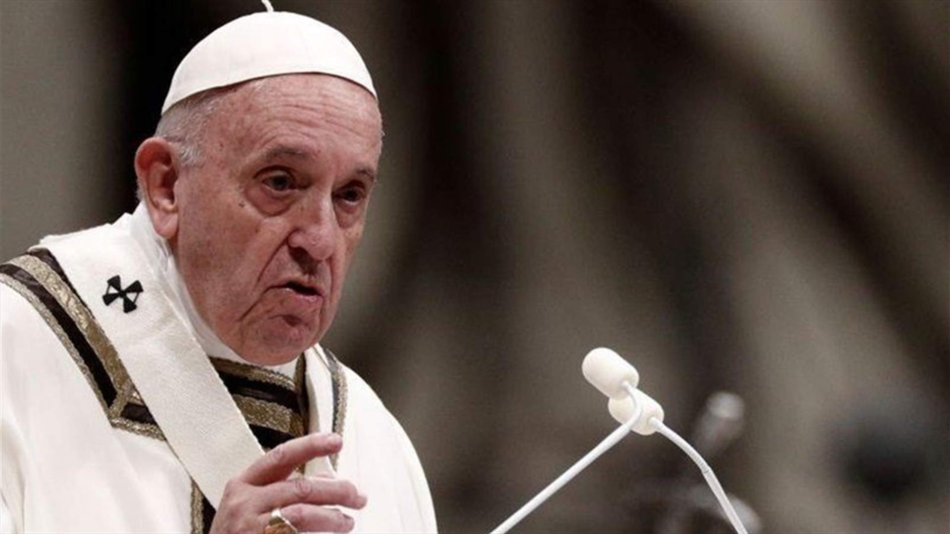 Pope calls for return of “harmonious coexistence” in Lebanon