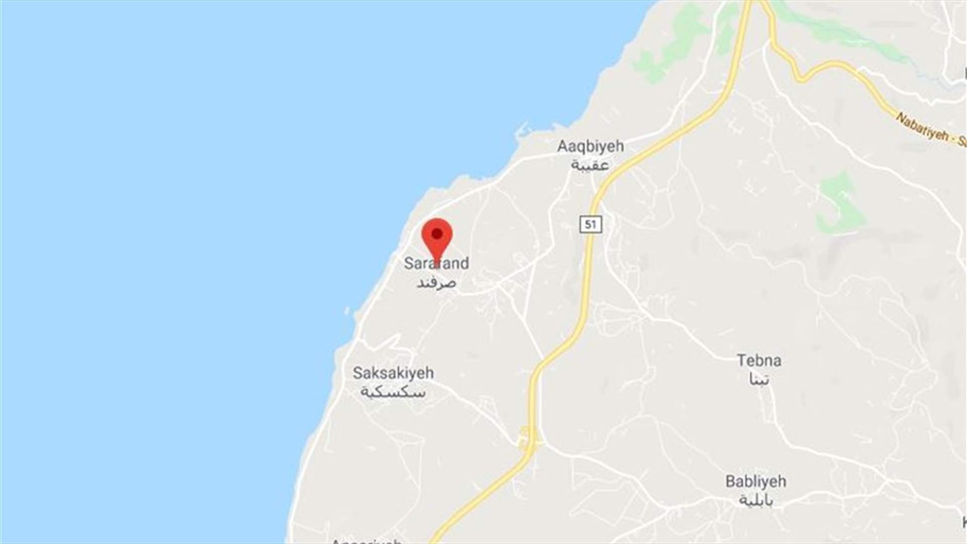 ضحية جديدة لحوادث السير... وفاة مواطن على اوتوستراد الزهراني - الصرفند