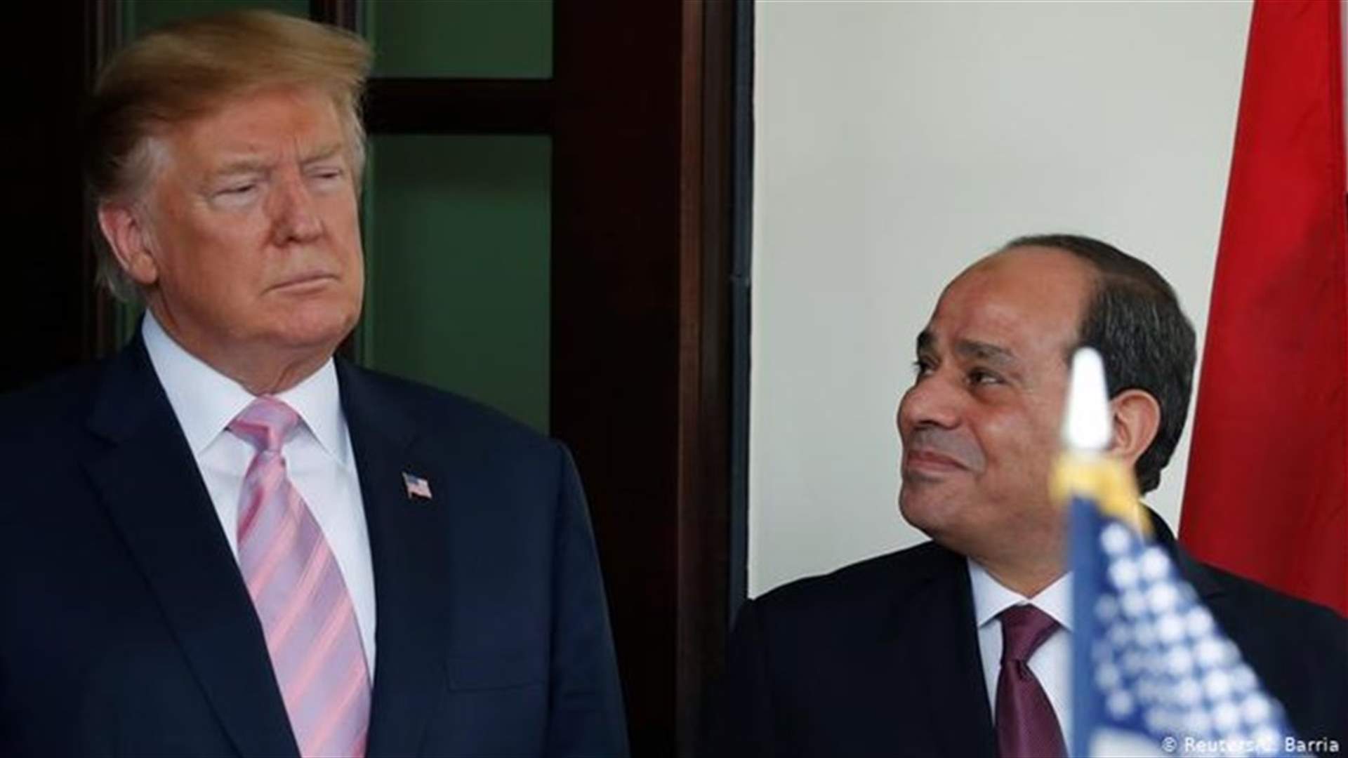 ترامب والسيسي اتفقا على ضرورة إنهاء الصراع الليبي