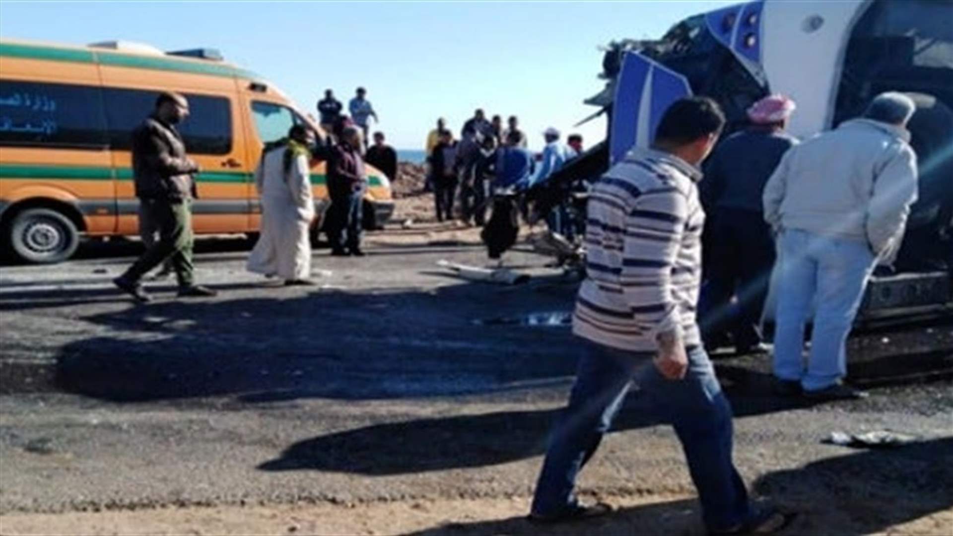 قتلى وجرحى بحادث سير في شمال مصر