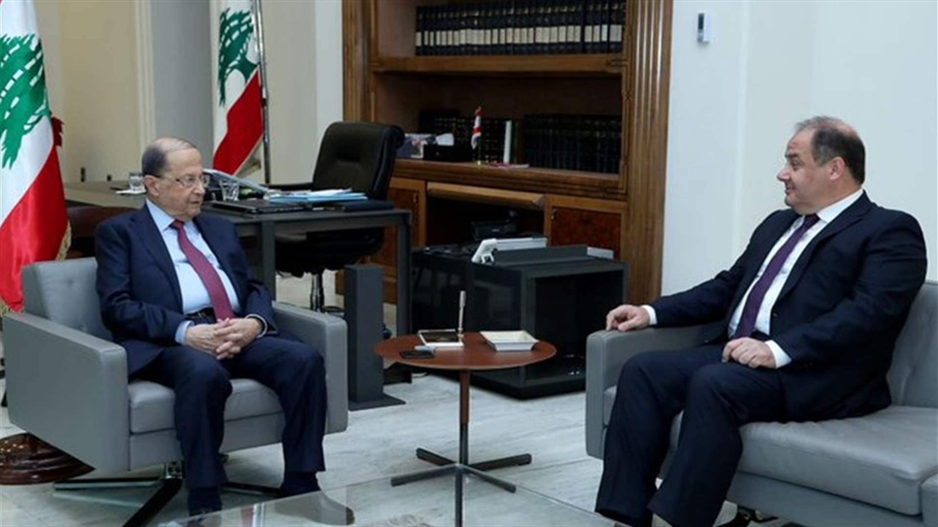 الرئيس عون استقبل عربيد ووفد مجلس ديوان المحاسبة