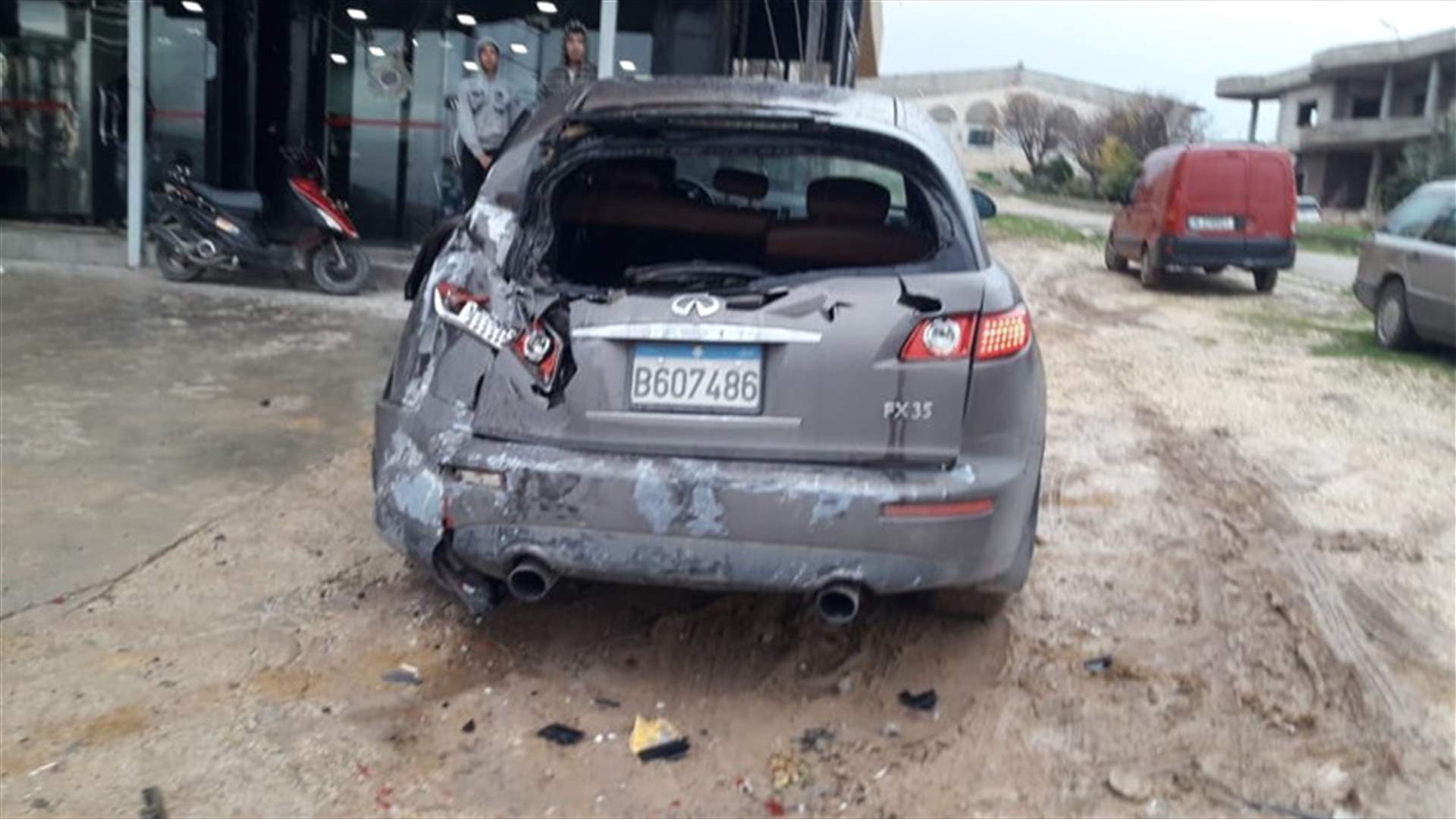 3 جرحى بحادث سير على أوتوستراد ببنين برقايل (صورة)