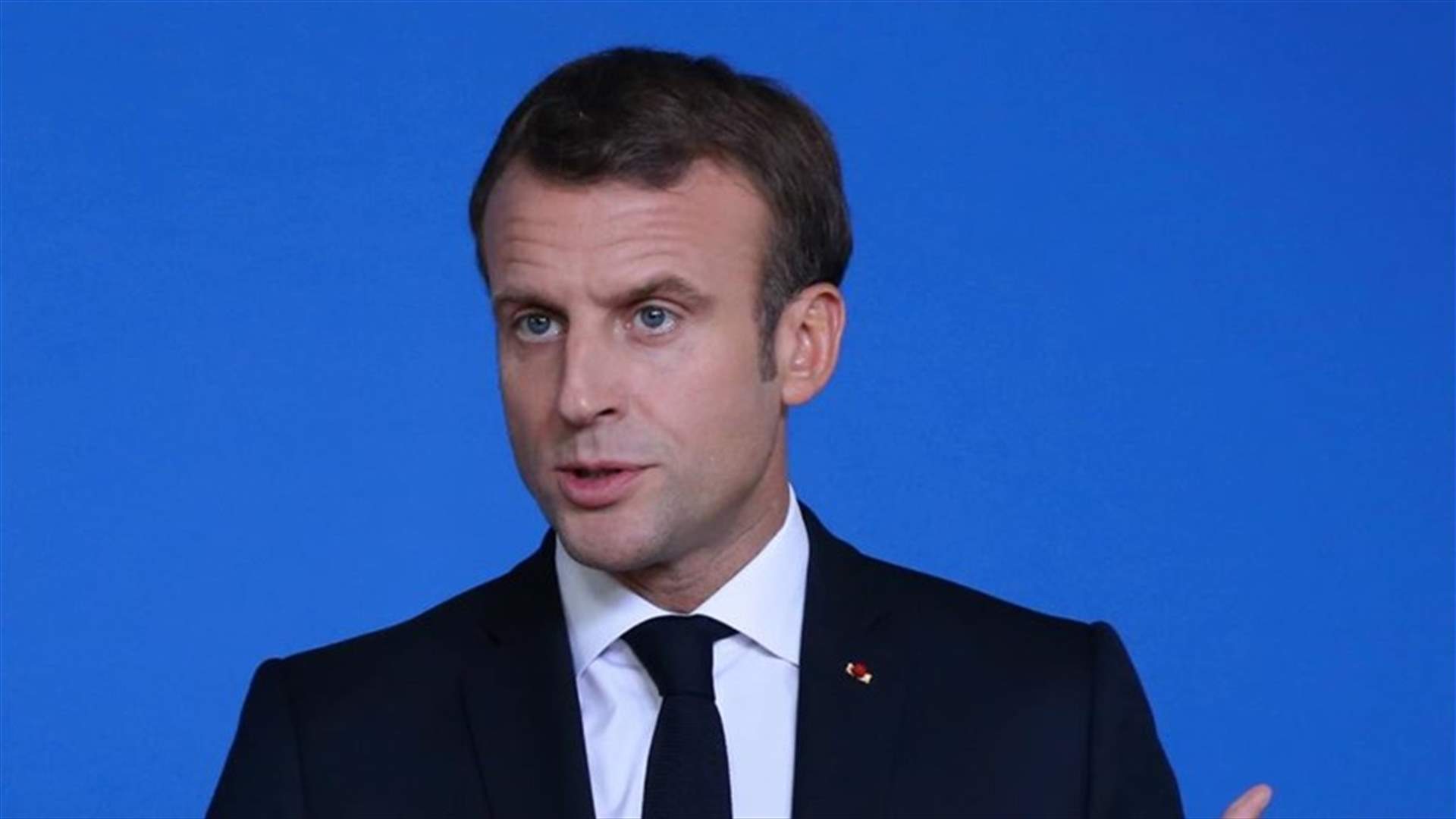 ماكرون يبحث التوتر في الشرق الأوسط مع الرئيس العراقي وولي عهد أبوظبي