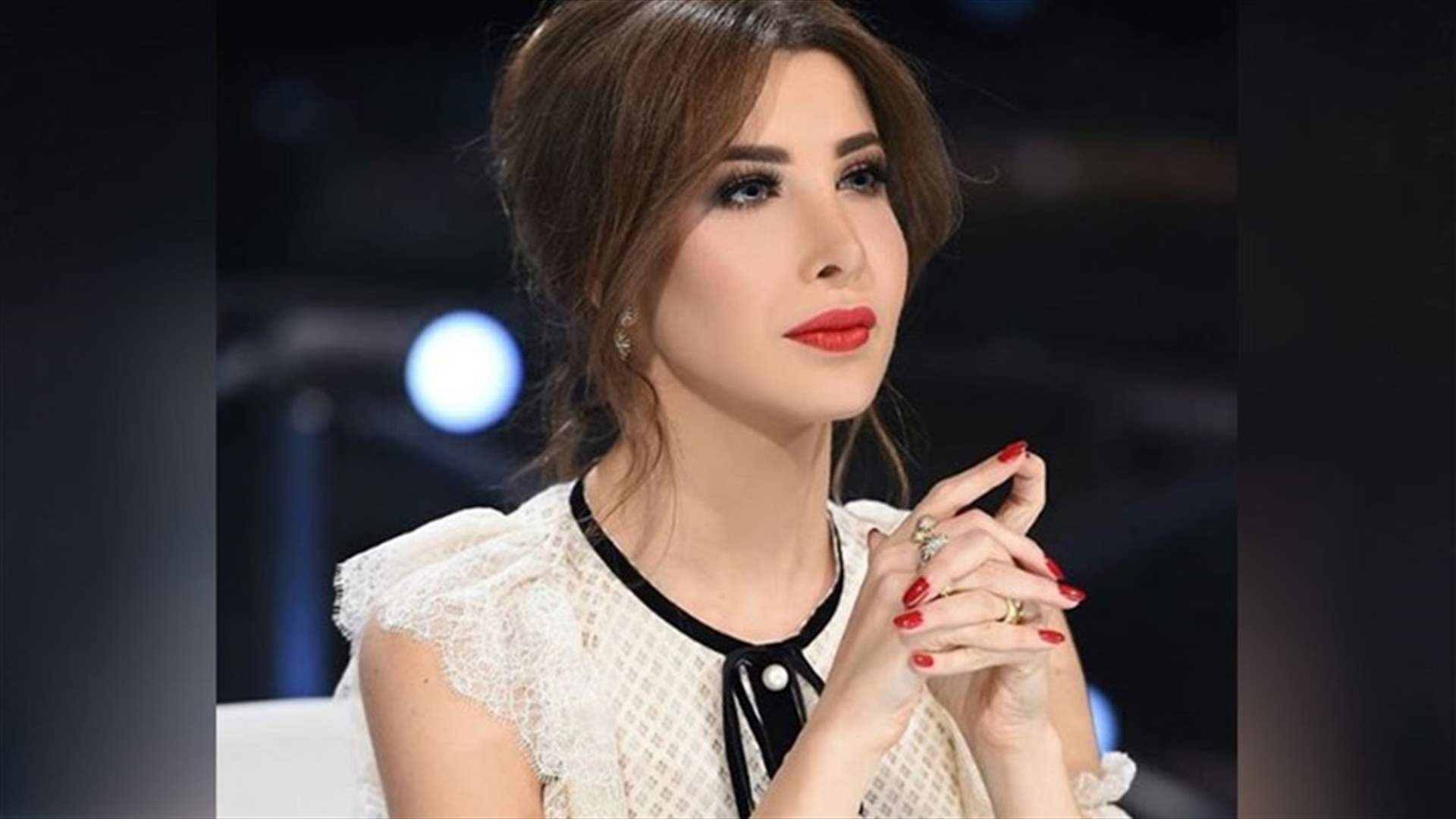 الصورة الأولى لنانسي عجرم بعد الحادث في منزلها