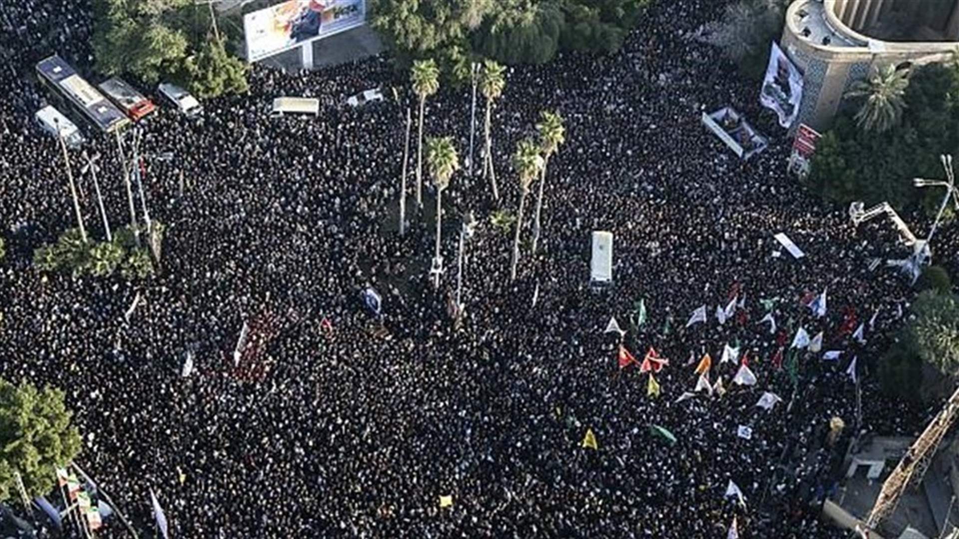 Huge crowds in Iran for general&#39;s funeral as new commander promises revenge