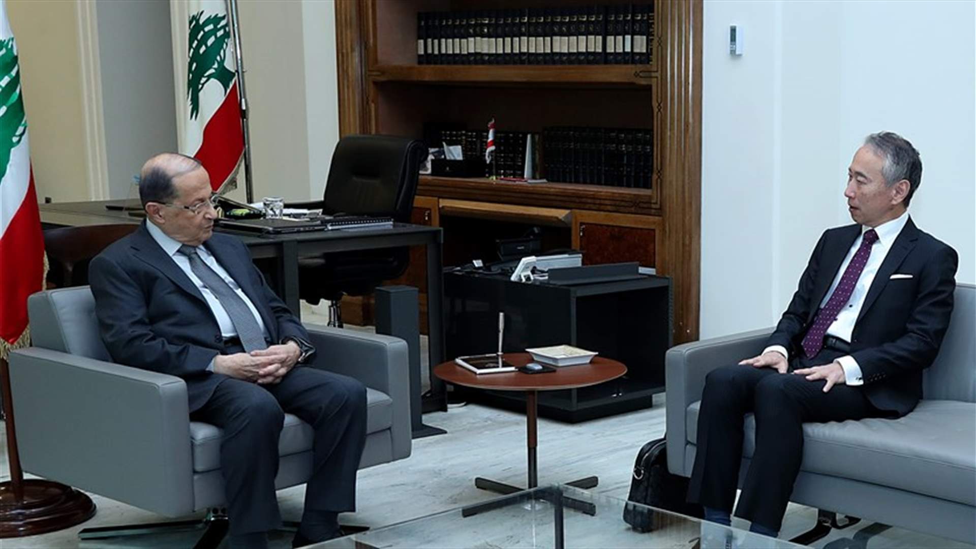 ملف كارلوس غصن بين الرئيس عون والسفير الياباني... وماذا قال الأخير؟