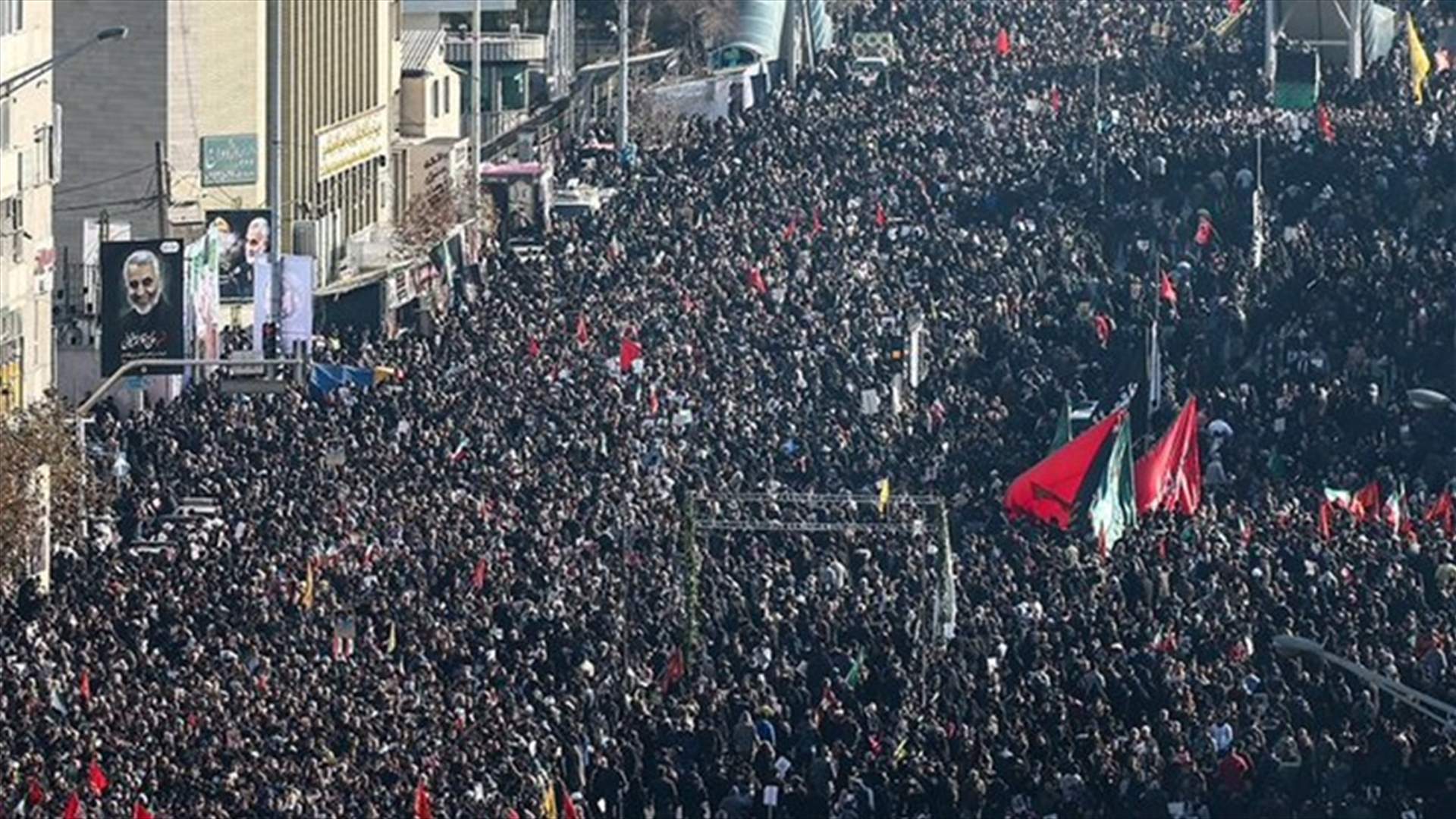بدء مراسم دفن سليماني في كرمان