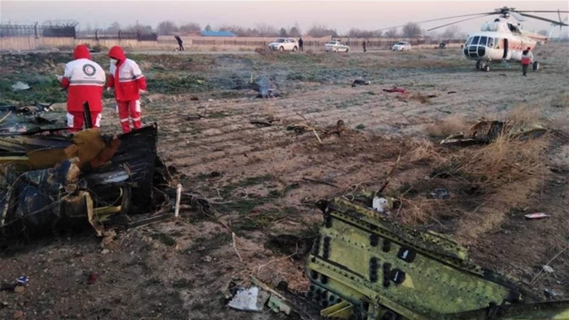 السفارة الأوكرانية: عطل في المحرك وليس صاروخ سبب تحطم الطائرة في إيران