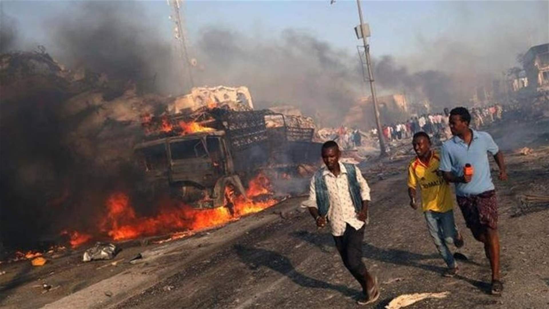 جرحى في انفجار قنبلة في مقديشو