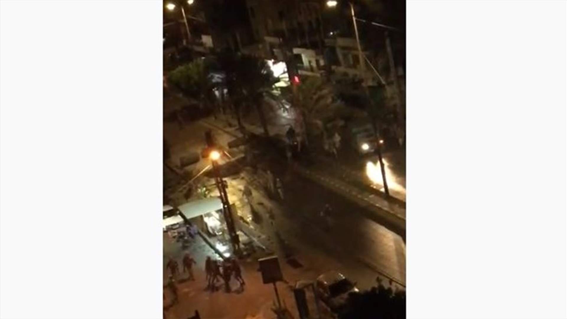 توتر في البداوي ليلا... مواجهات بين الجيش وعدد من الشبان (فيديوهات)