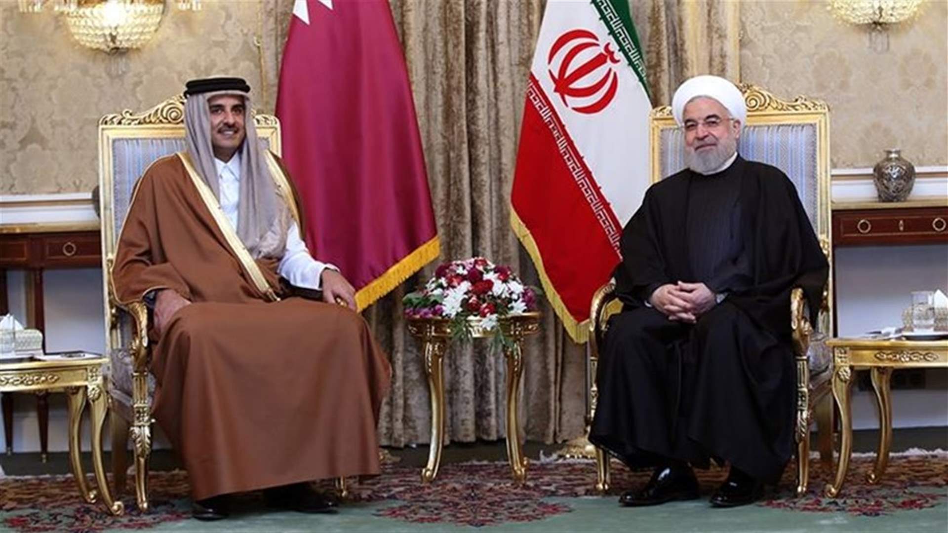 Qatar emir in Iran, calls for regional de-escalation at &#39;sensitive&#39; time